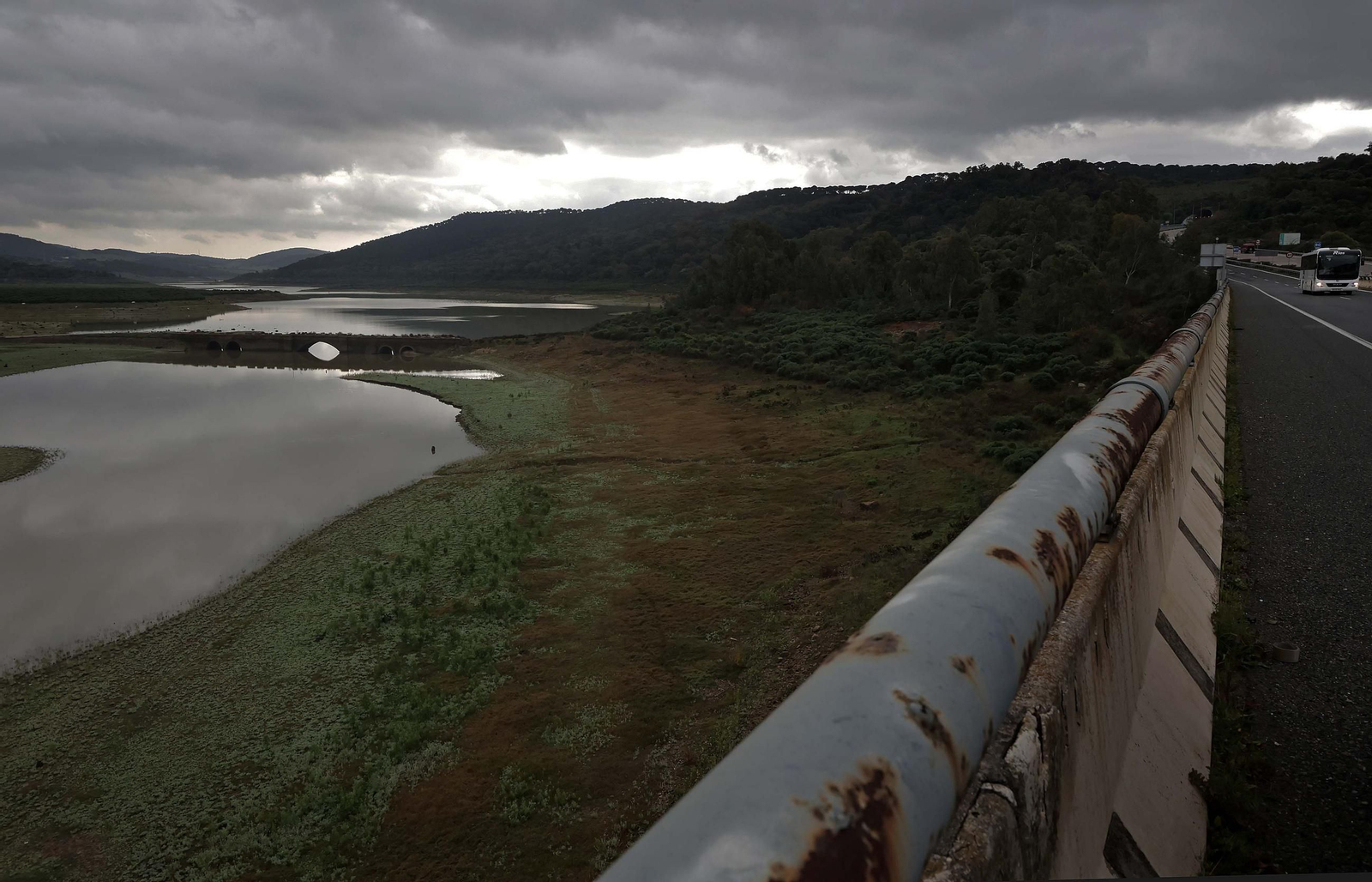 Fotos del pantano de Charco Redondo en Los Barrios