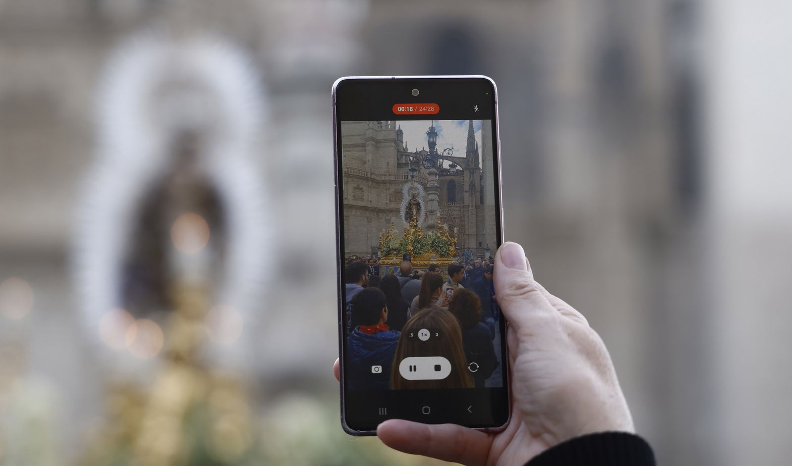 Las imágenes de la procesión de la Virgen Inmaculada Pura y Limpia