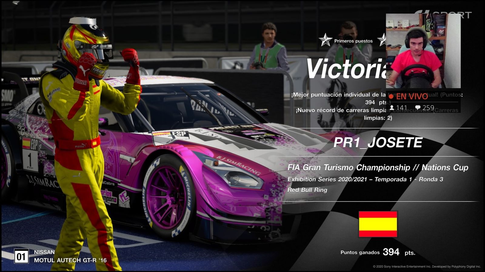 El granadino José Serrano, tras una carrera en una imagen de archivo.