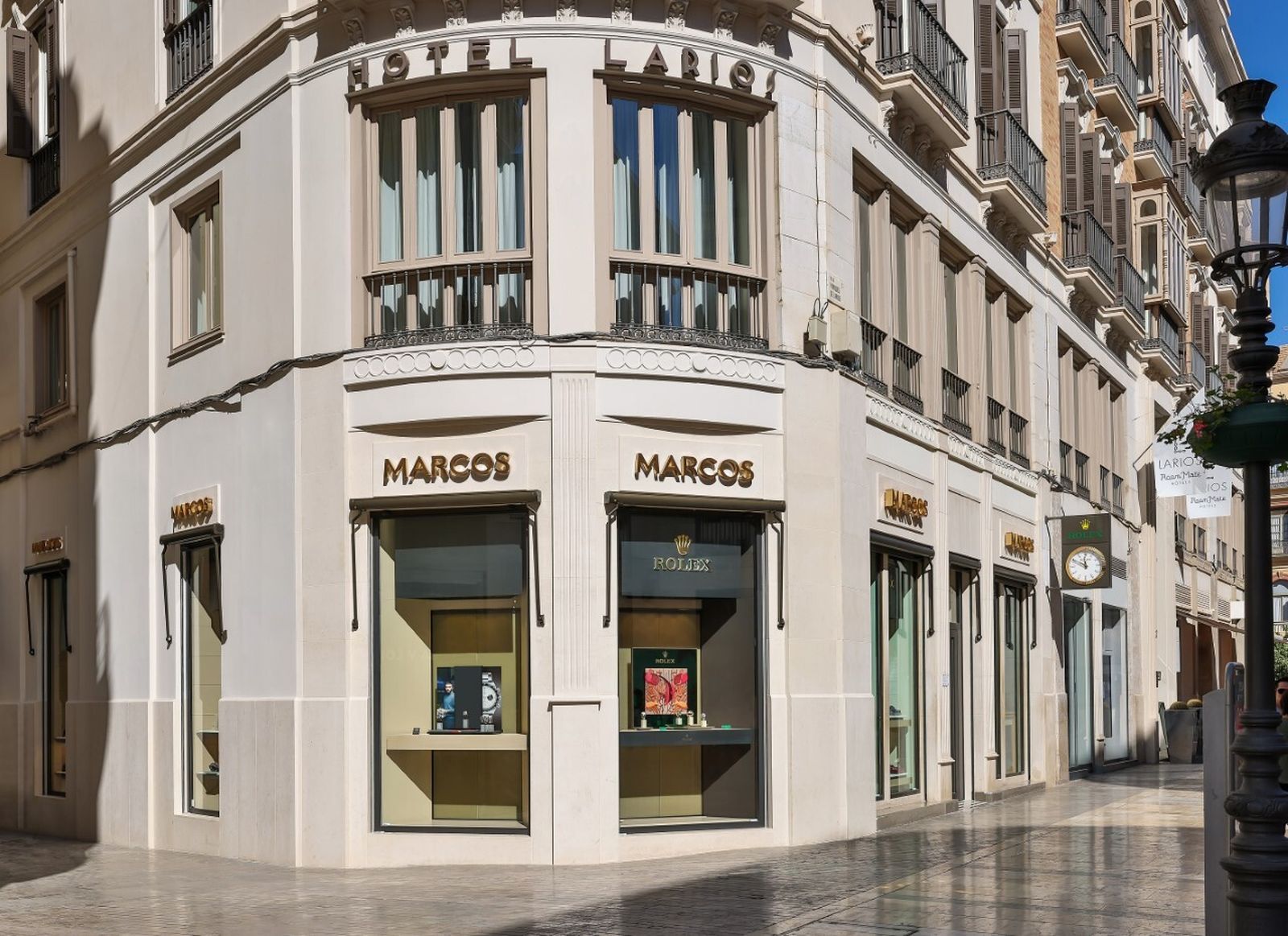 Nuevo espacio Rolex en la ampliada joyería Marcos de la calle Larios en Málaga