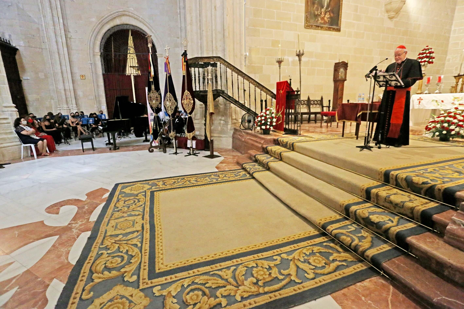 El Cardenal Carlos Amigo pronuncia el primer pregón Jacobeo en Santiago