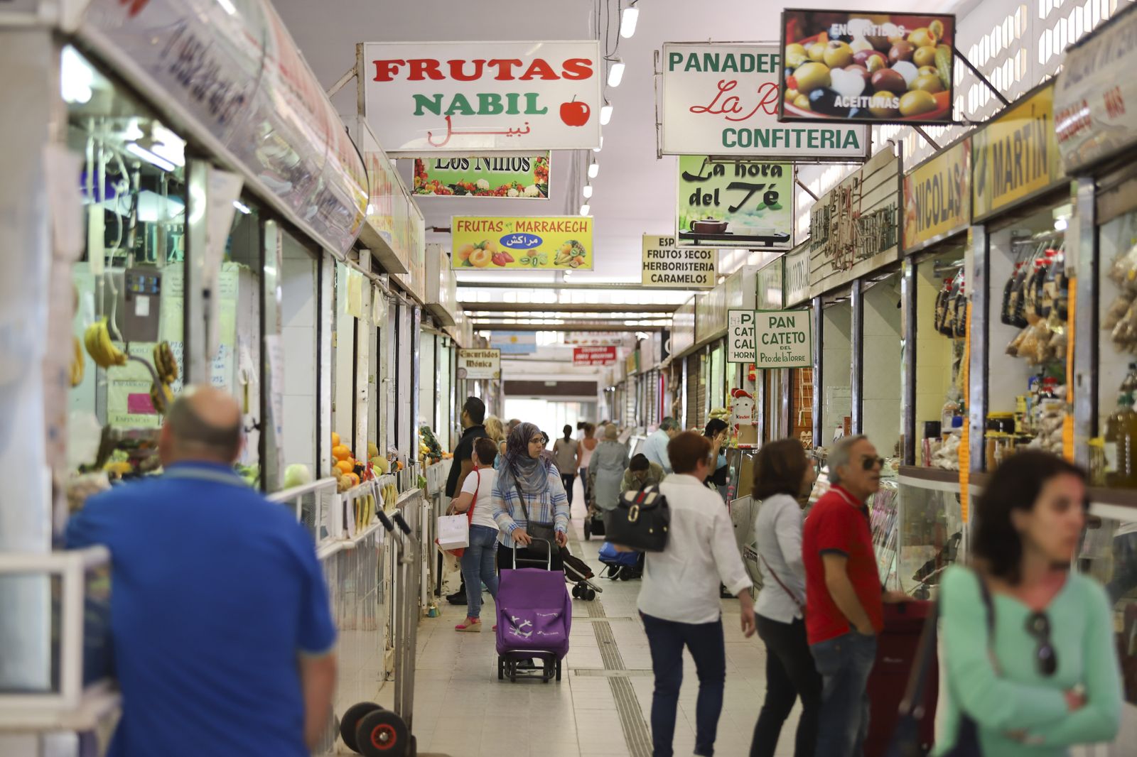 En el Mercado de Huelin se han registrado un par de peticiones de control de moscas.