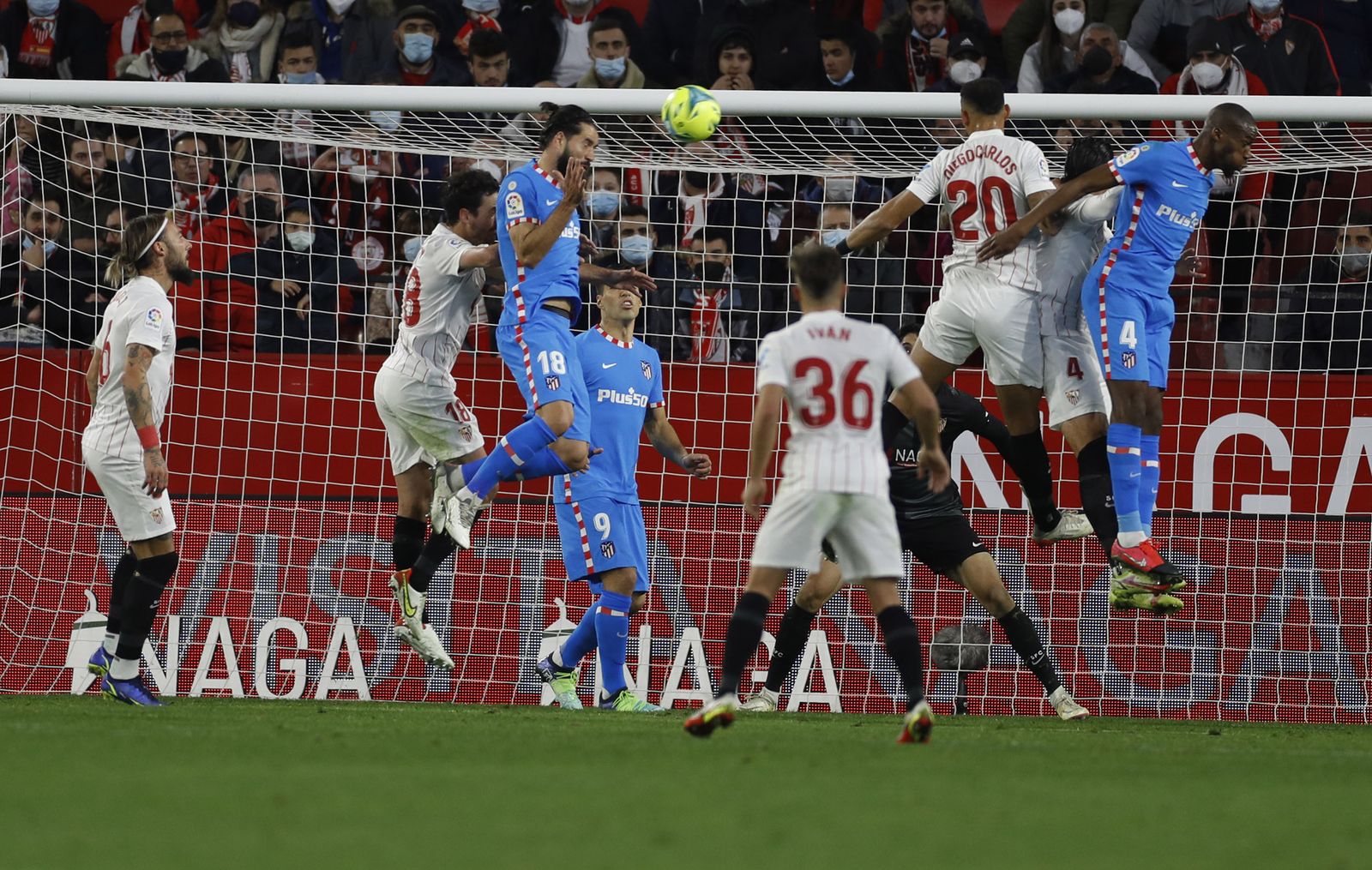 Las imágenes del Sevilla fc-Atlético de Madrid