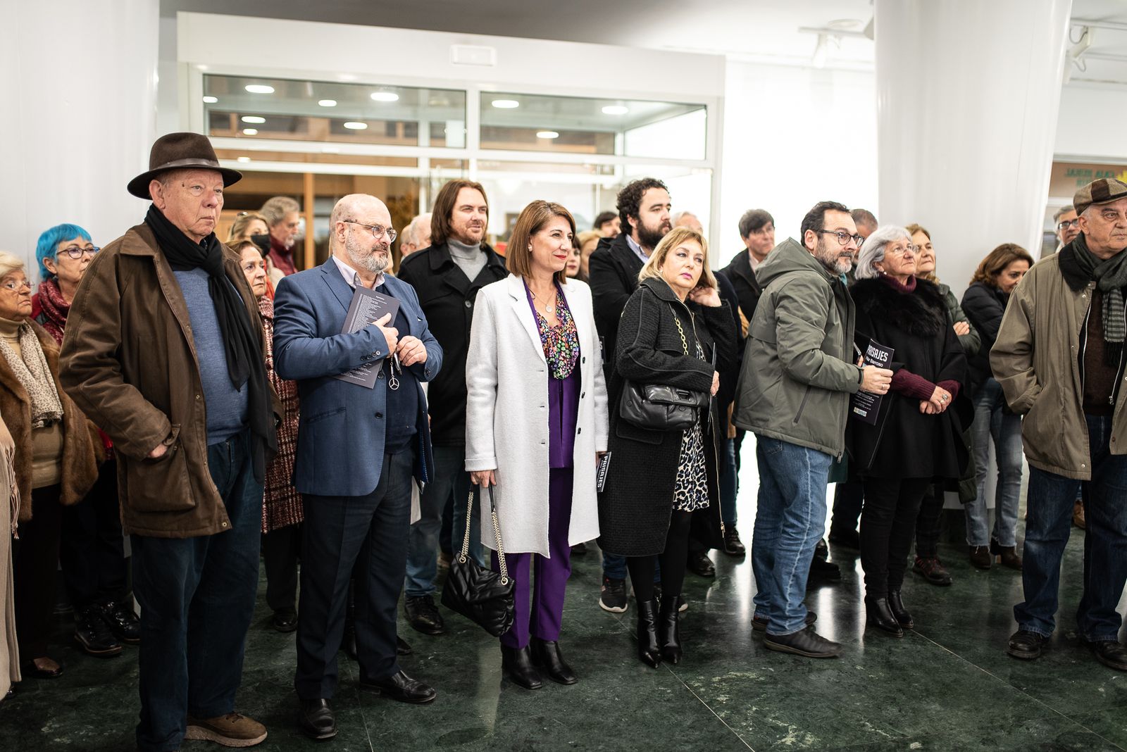 Imágenes de la inauguración de la exposción "Paisajes" de Pilar Barroso
