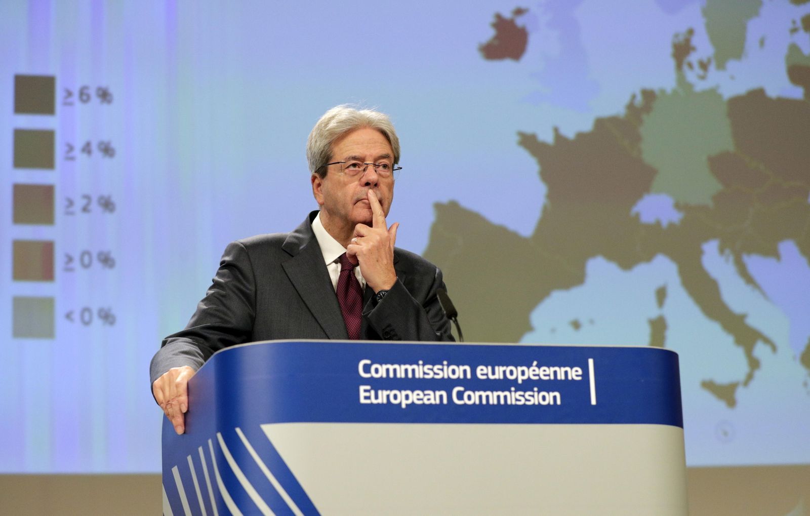 Paolo Gentiloni, comisario europeo de Economía