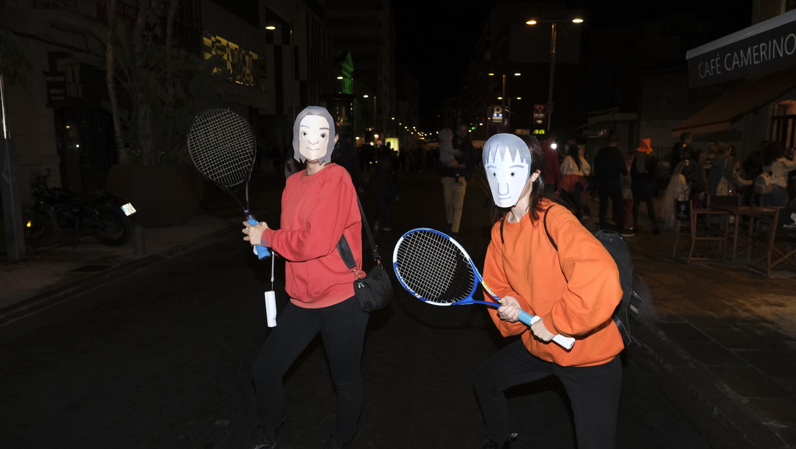 Imágenes de la Noche en Negro de Almería