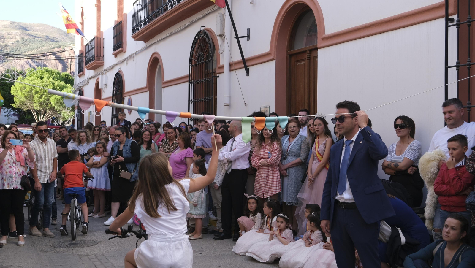 Imágenes de las carreras de cintas en las Fiestas de Canjáyar