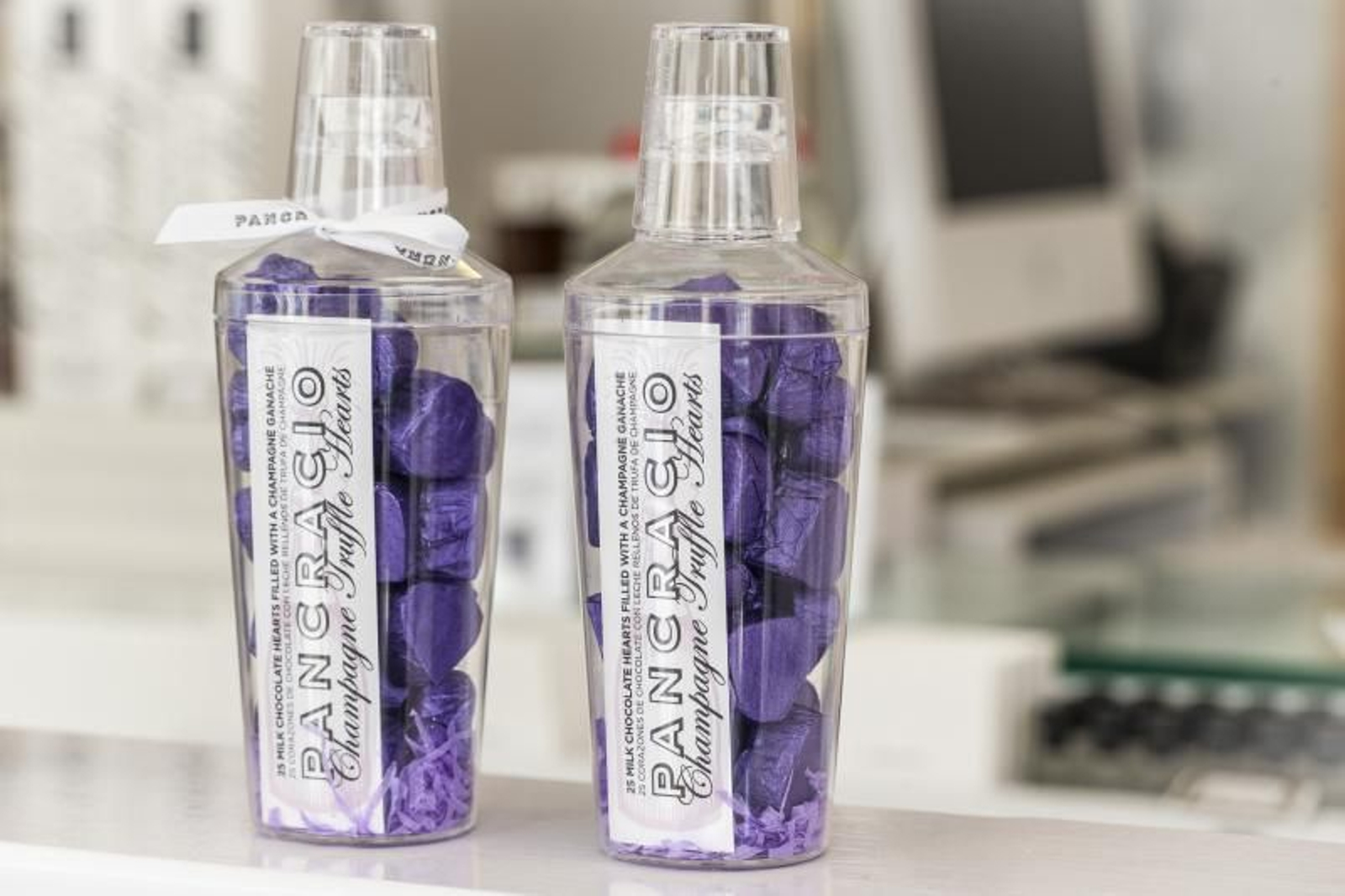 Bombones de ron Brugal.