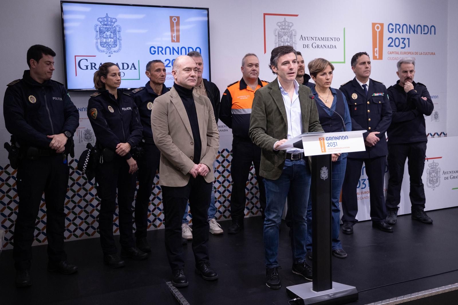 Presentación del programa en la sala de prensa del Ayuntamiento.