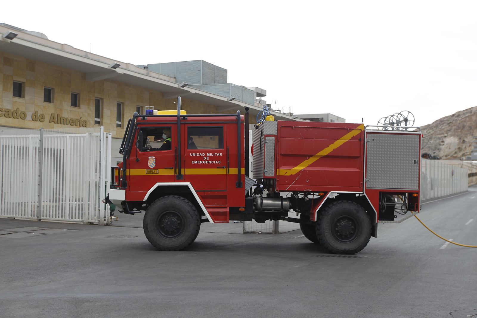 Fotogalería Coronavirus. Actuación UME en Almería.