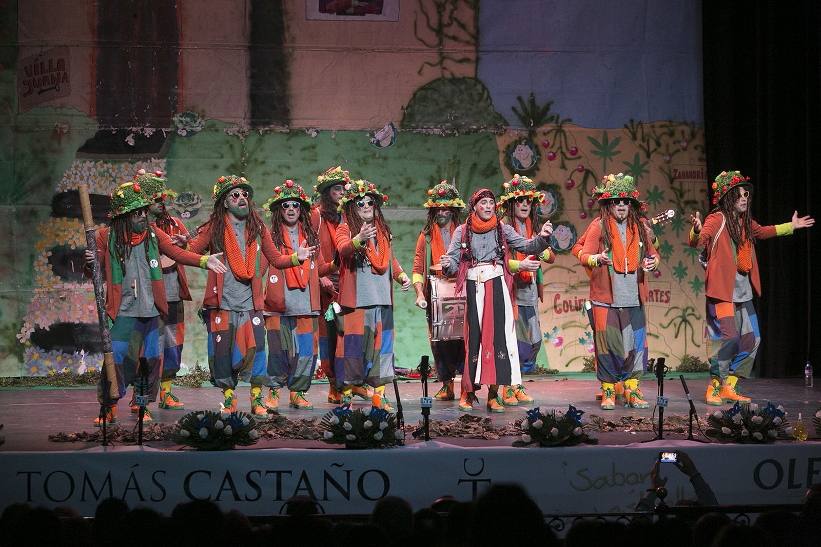 Las imágenes de la octava preliminar del Carnaval Colombino