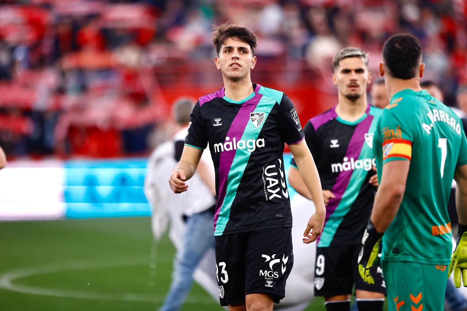 El Granada-Málaga CF, en fotos