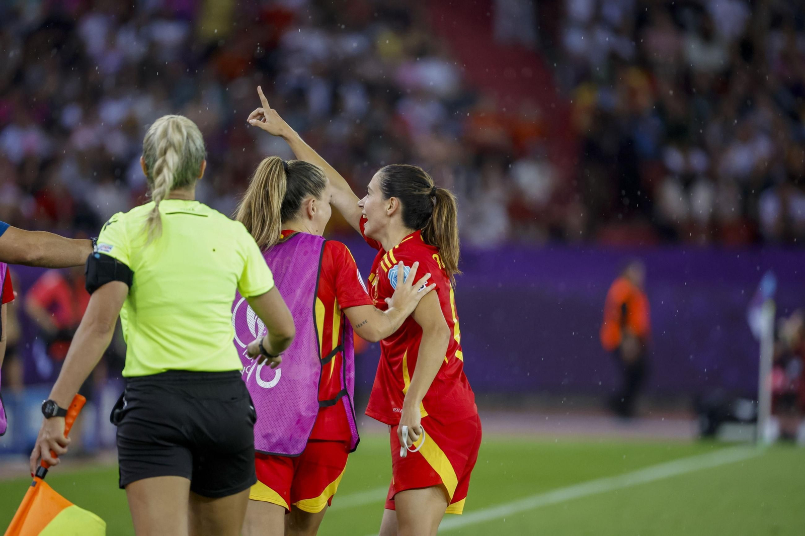 Las mejores imágenes del pase a la final de España ante Alemania en la Eurocopa femenina