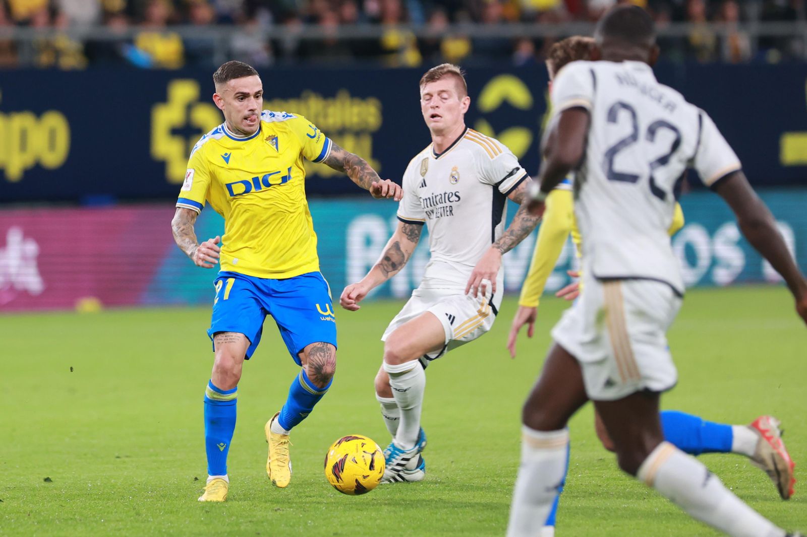 Las imágenes del Cádiz CF-Real Madrid