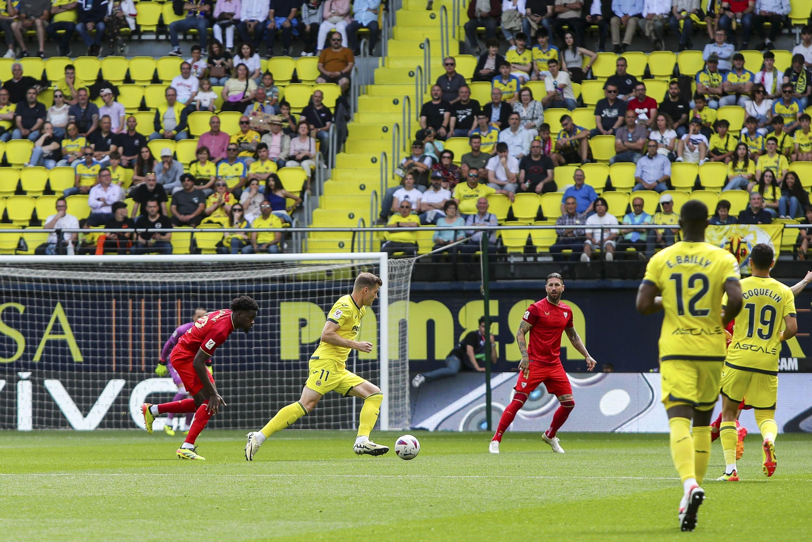 Las imágenes del Villarreal-Sevilla