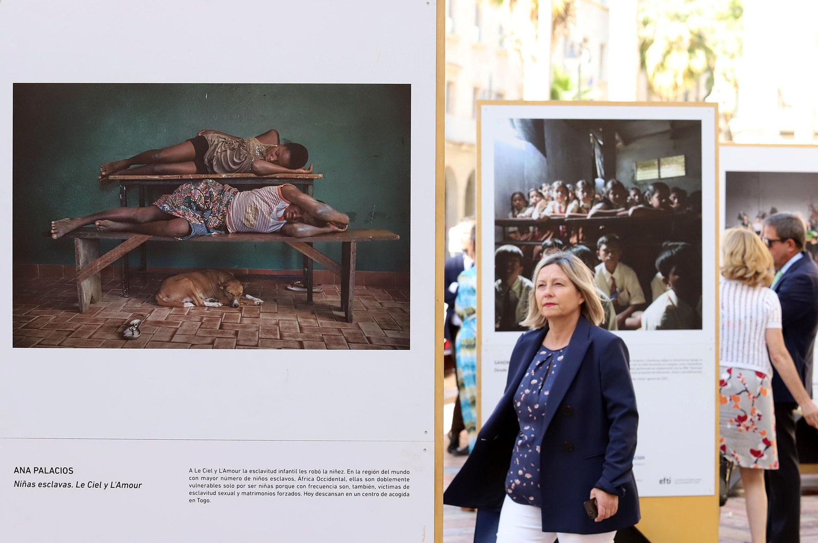 Imágenes de la exposición fotográfica 'Iguales en derecho. Abogacía por la Igualdad'