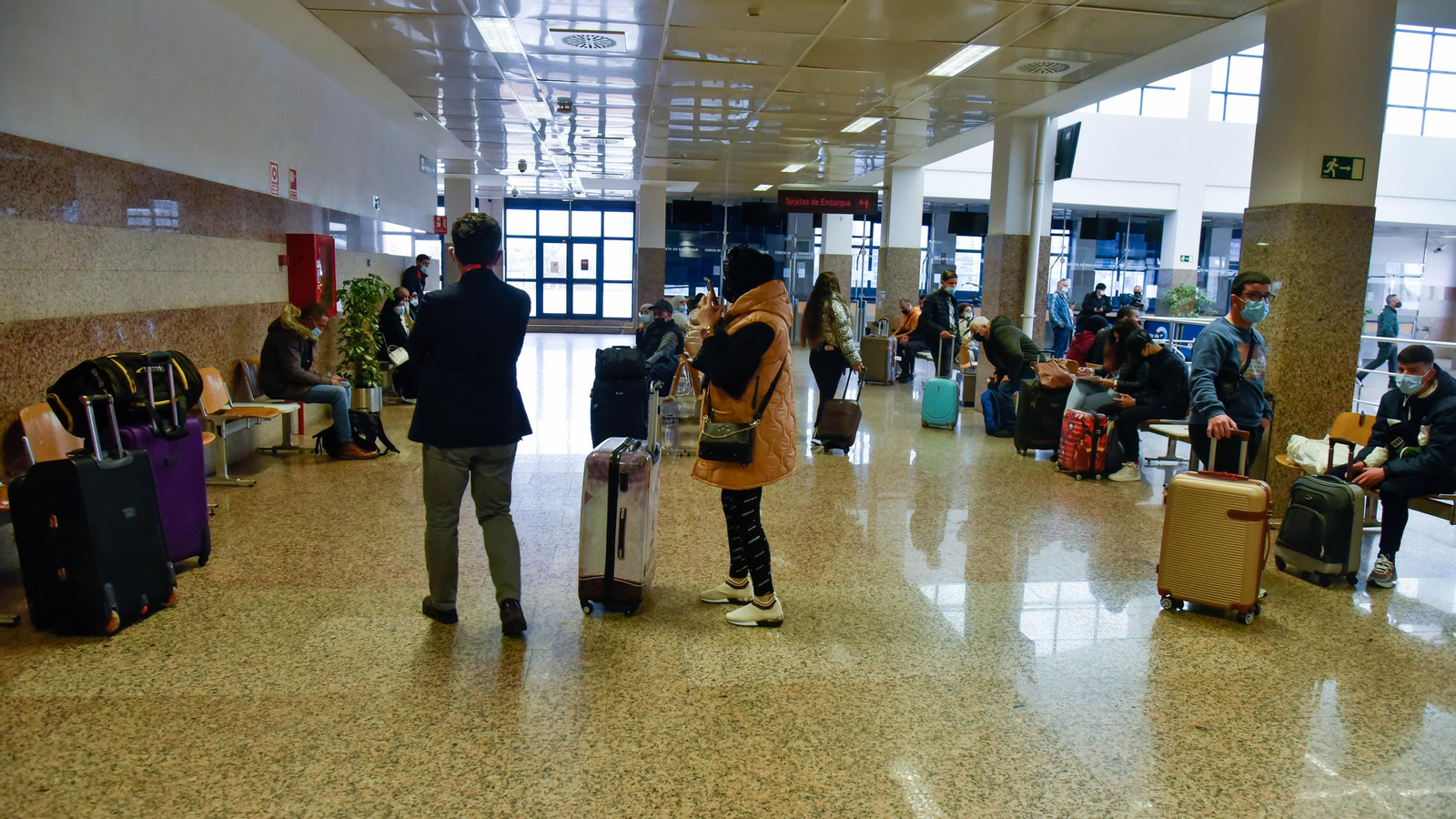Primer día de viajes en ferry de Algeciras a Tánger-Med tras la pandemia