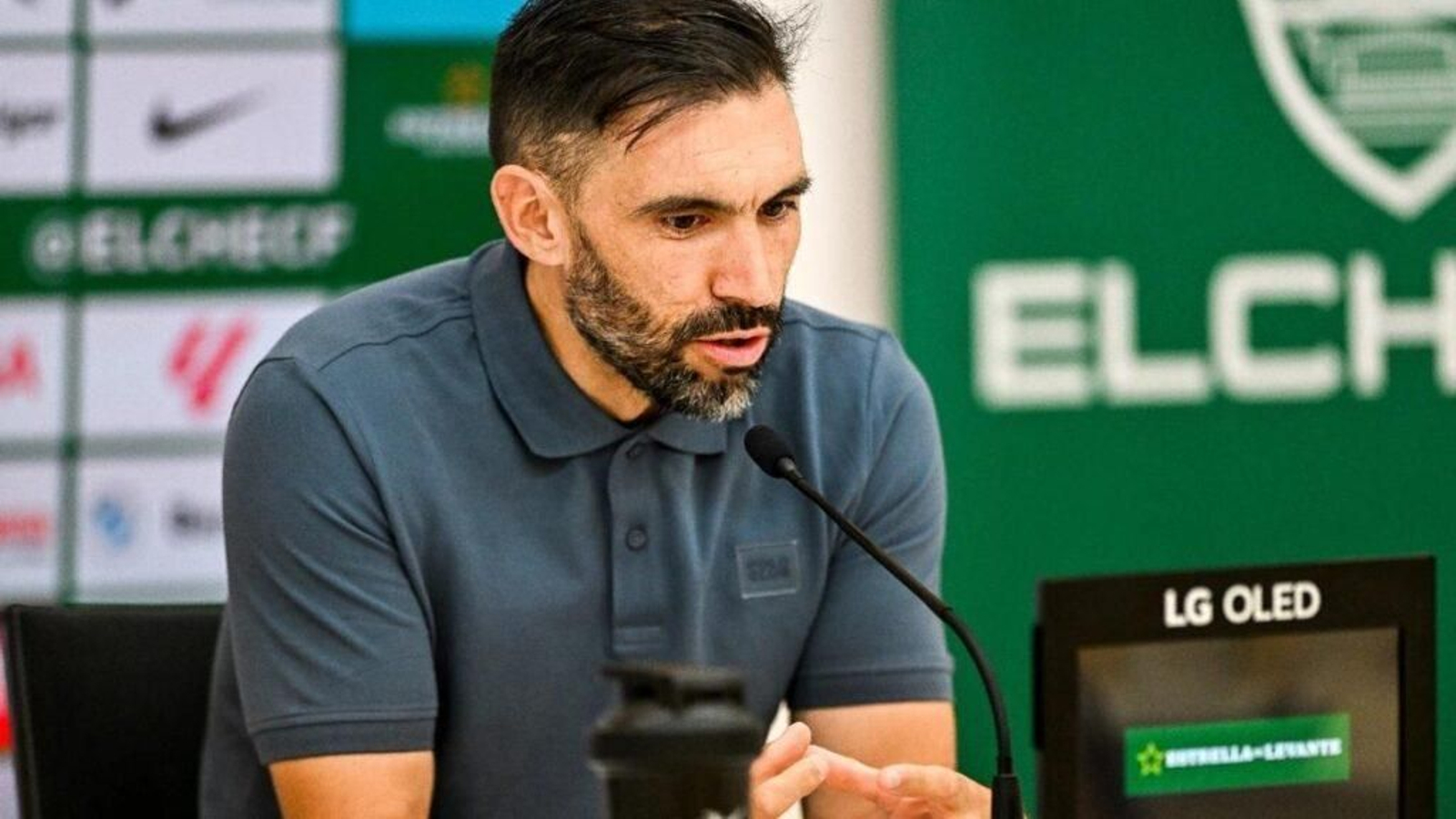 Eder Sarabia, entrenador del Elche.