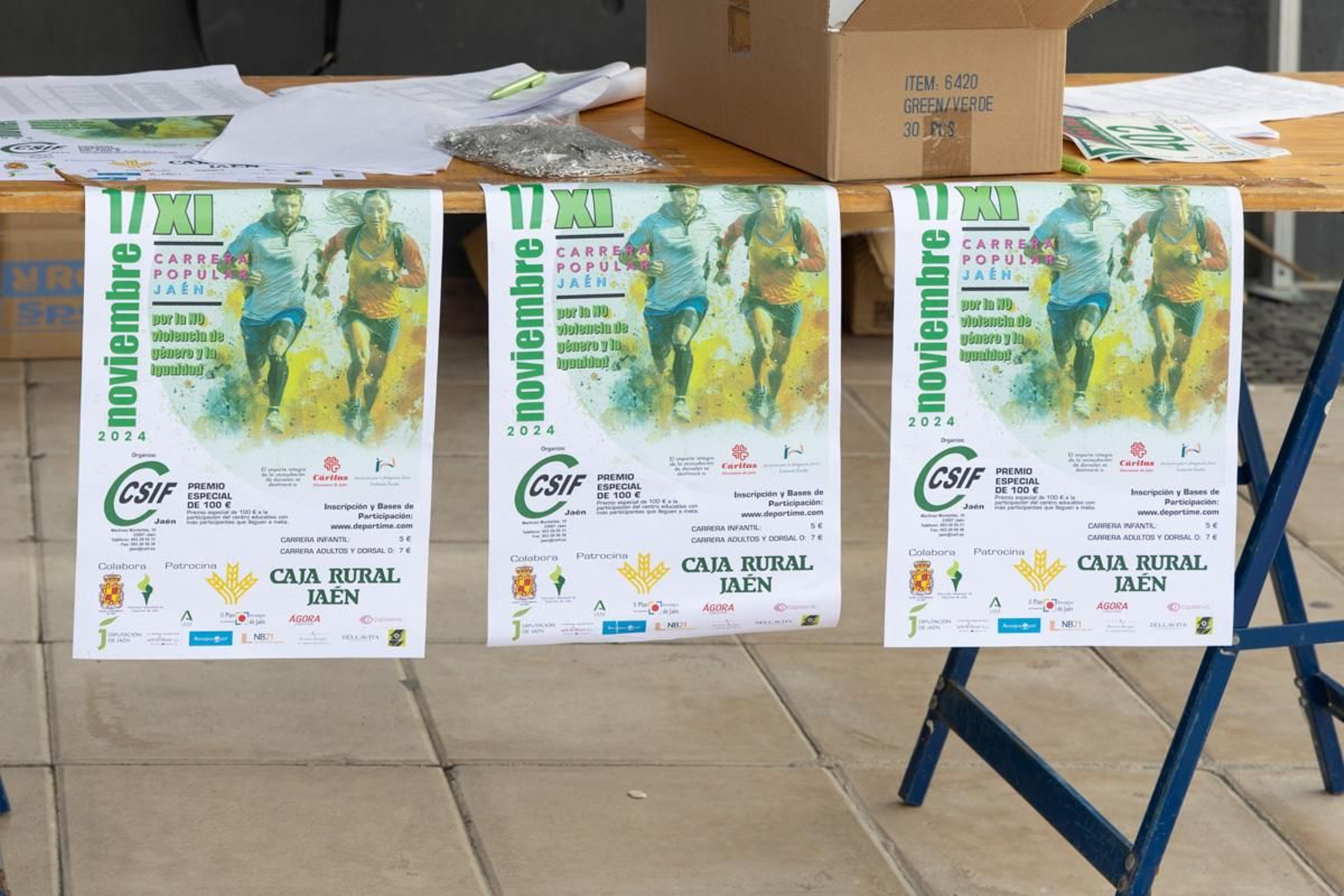 Jaén corre por la NO violencia y la igualdad en la XI carrera organizada por CSIF, en imágenes