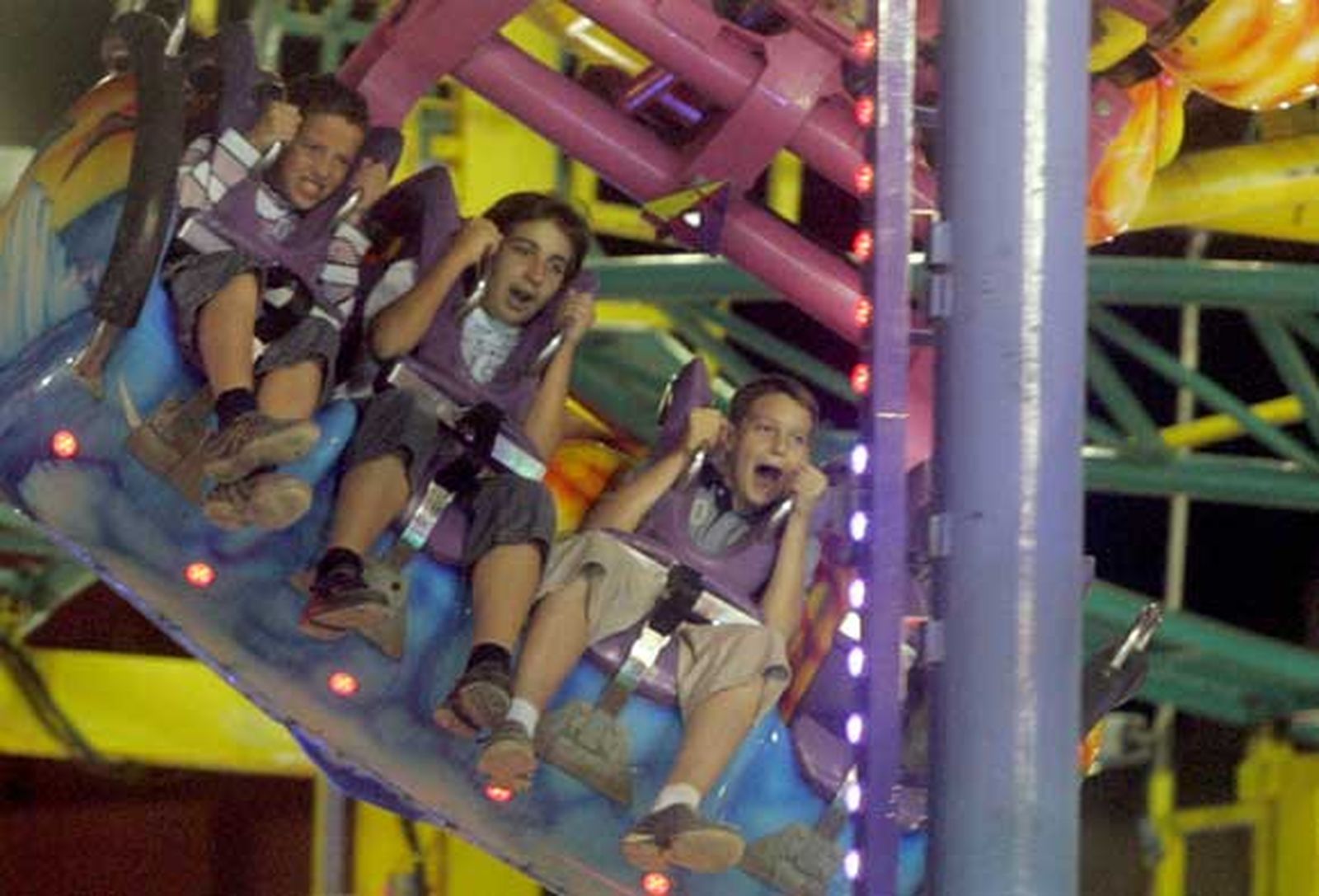 Los pequeños de la casa fueron los protagonistas del día en las atracciones del real

Foto: Vanessa Perez/J.M.Q.