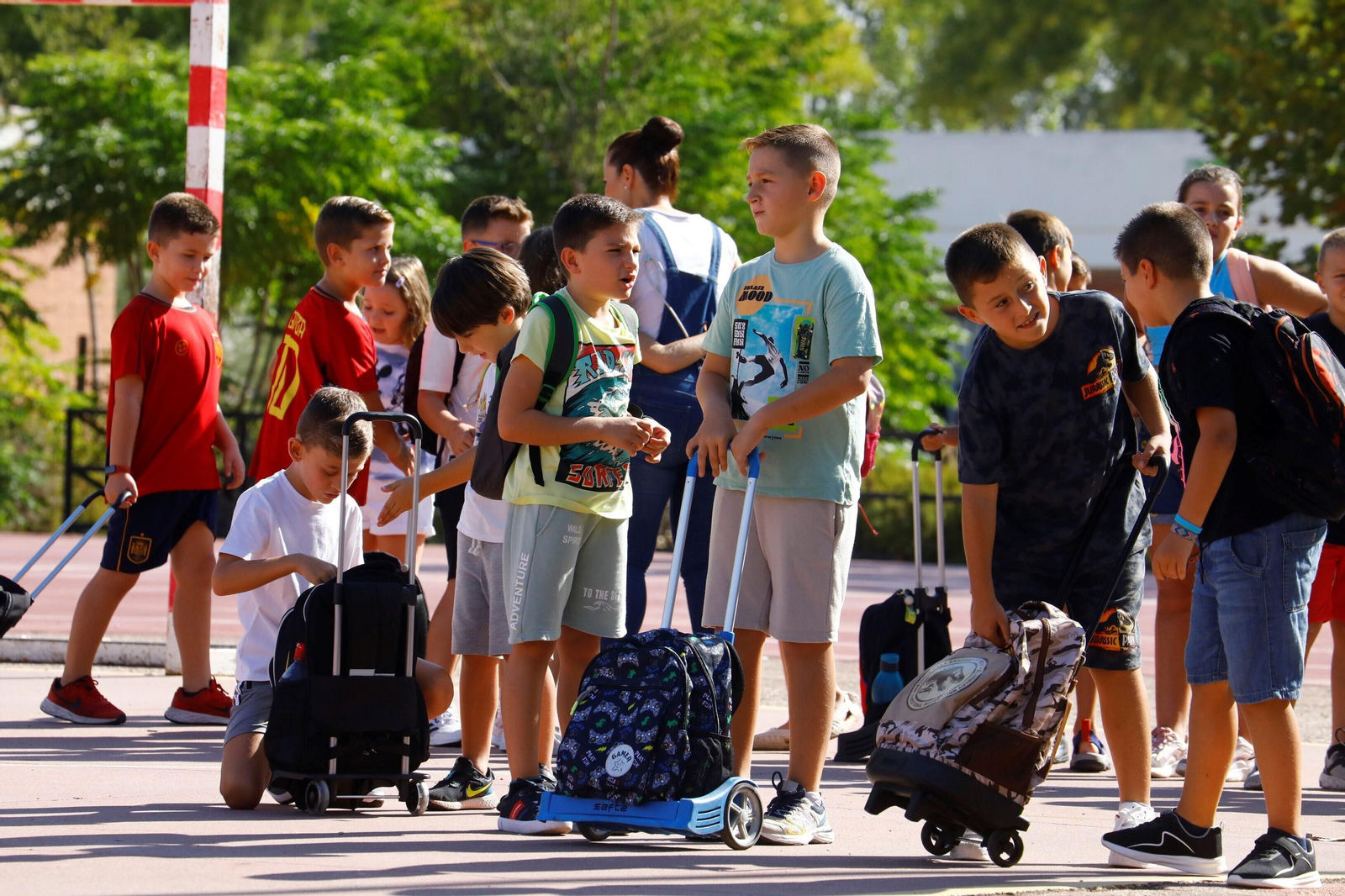 La vuelta al cole en Córdoba, en imágenes
