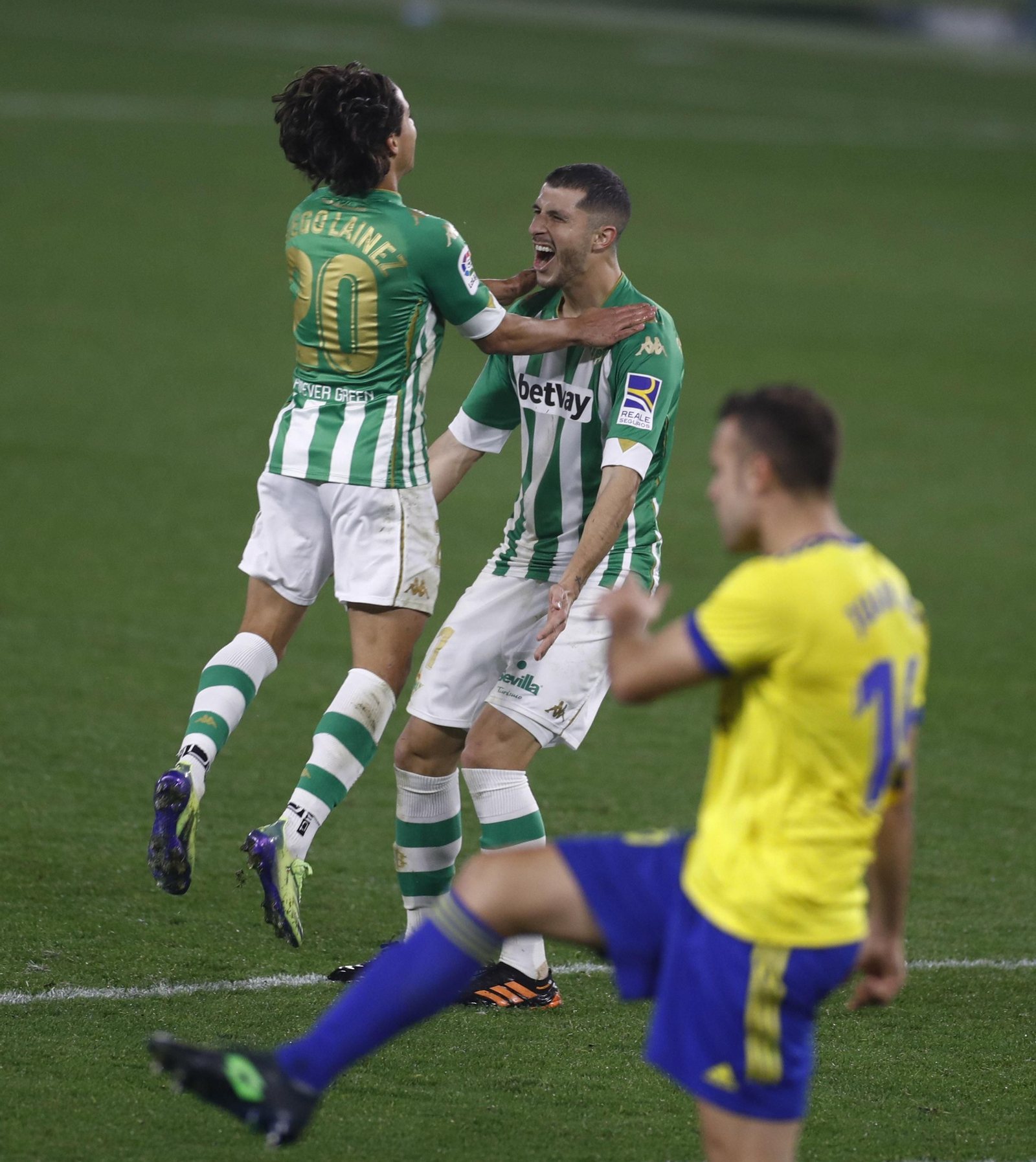 Las imágenes del Real Betis-Cádiz CF