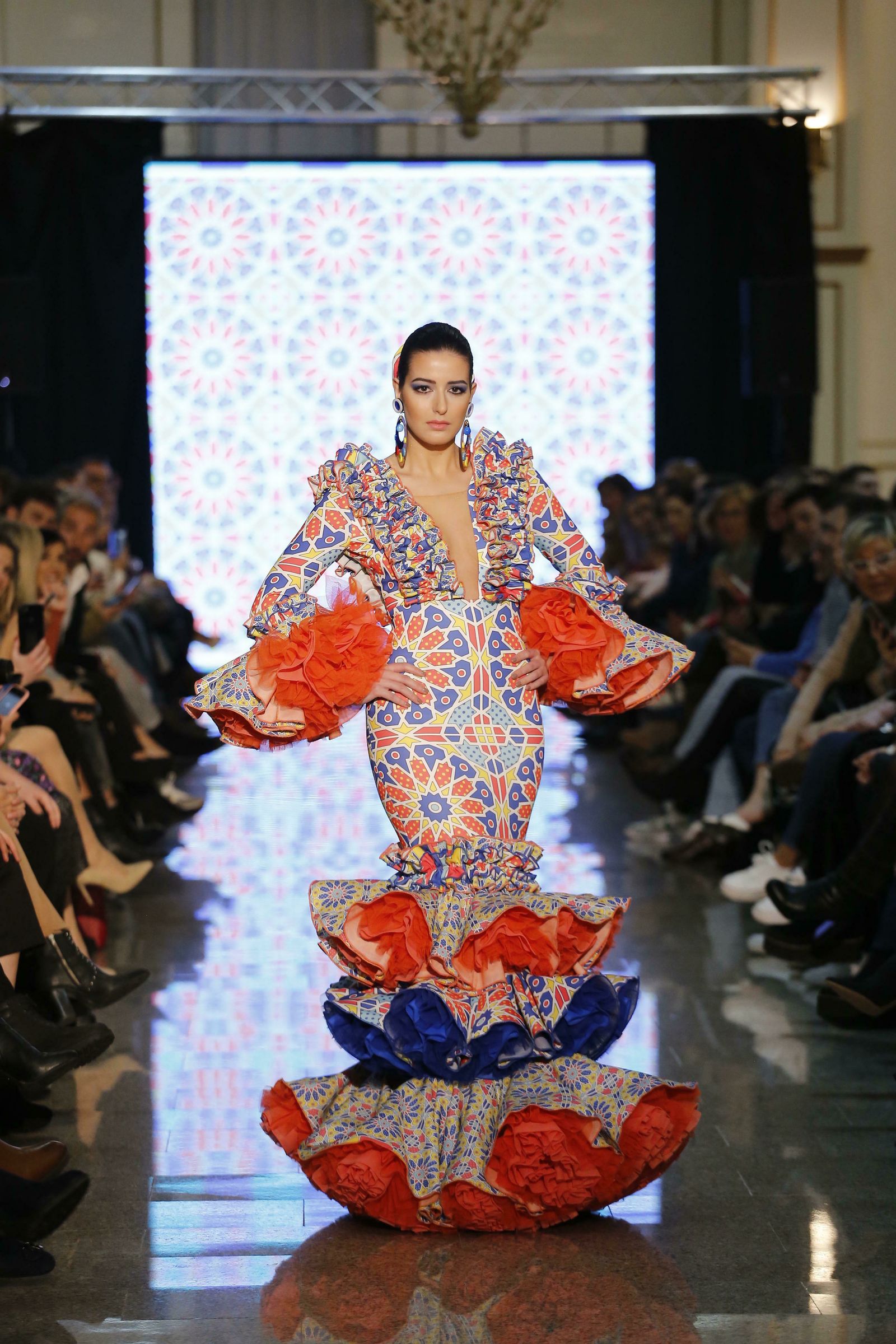 Un momento del desfile