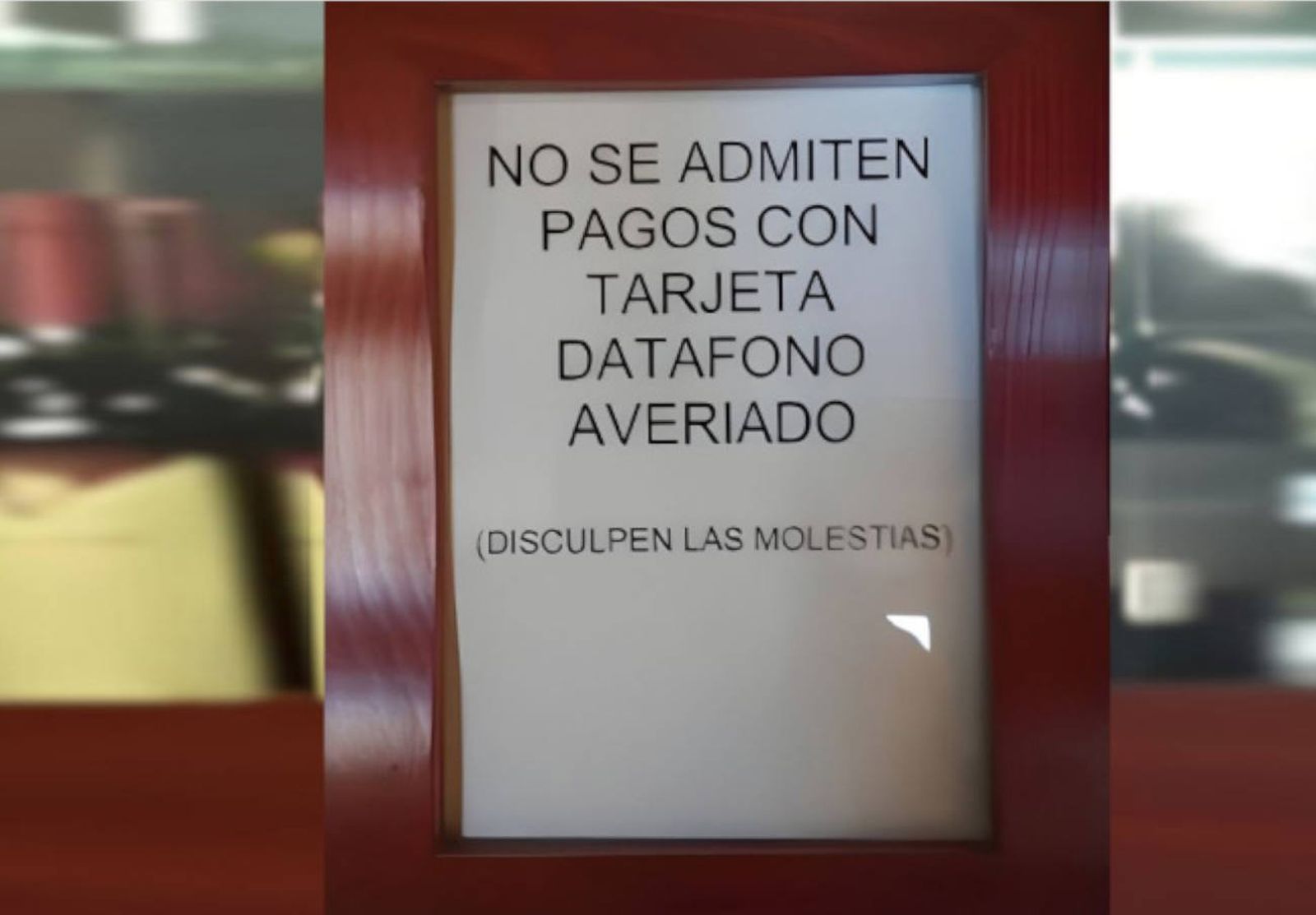 ¿Qué pasa con los chiringuitos que siempre tienen "averiado" el TPV?