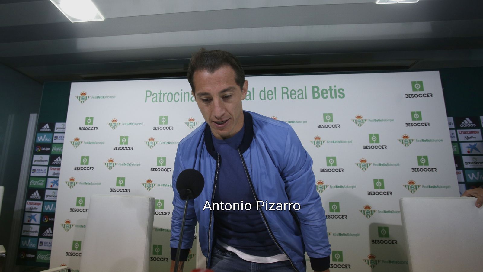 Guardado, en rueda de prensa
