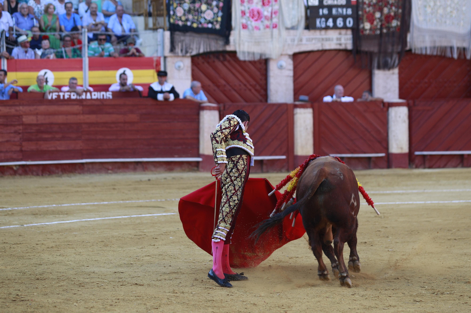 Triunfo del diestro Emilio de Justo en la Corrida de Toros de la Feria de Almería 2023