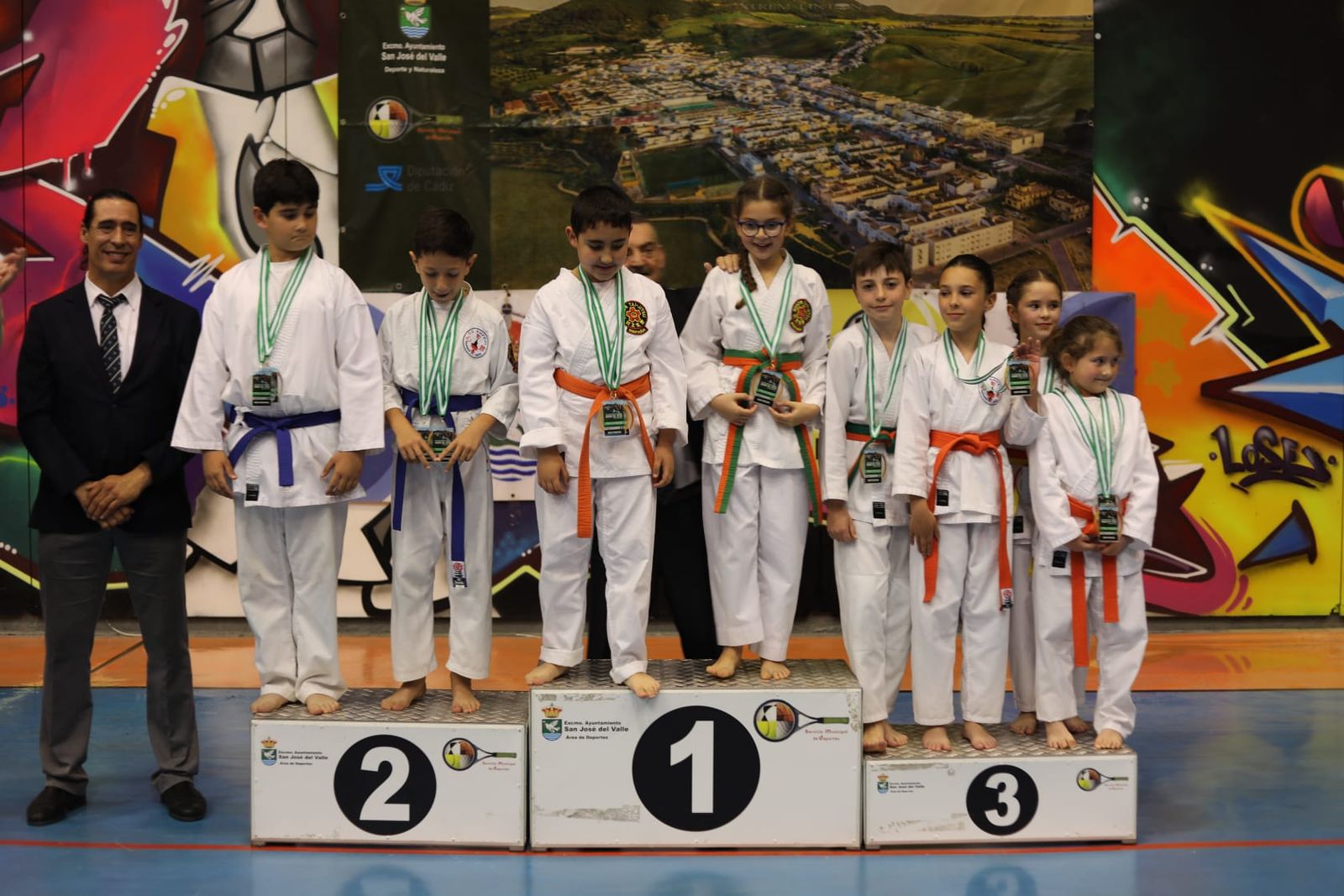 Los mejores momentos de la Escuela de Nihon Tai-Jitsu del Club Nazaret en el Andaluz