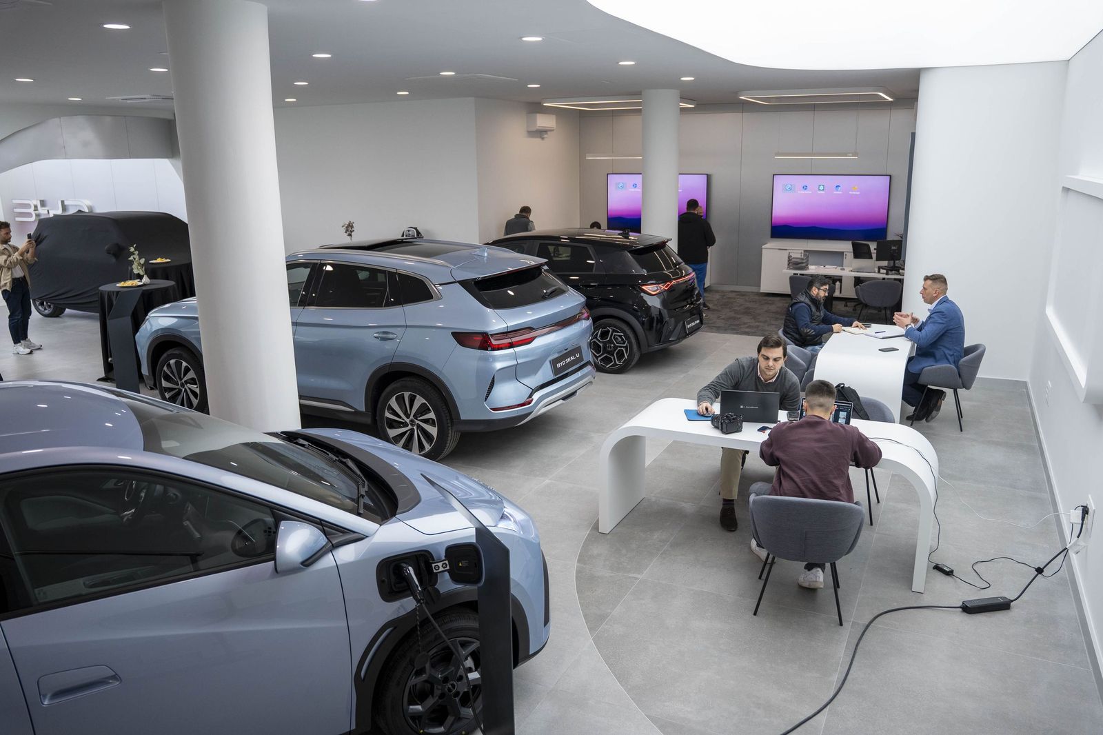 Presentación del nuevo BYD Atto, el coche eléctrico en imágenes