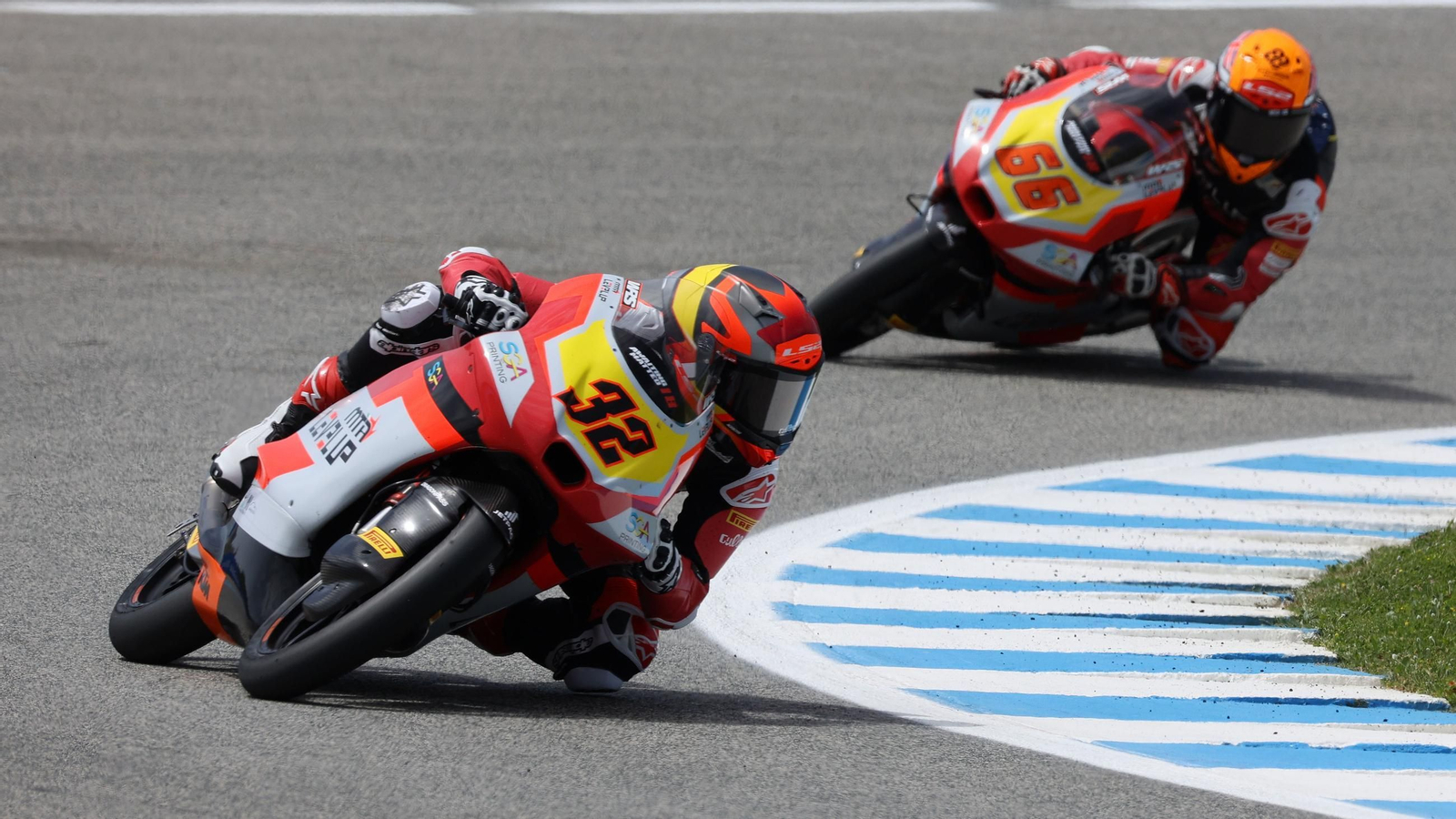 Imágenes de los entrenamientos de Moto3 del Viernes en Jerez