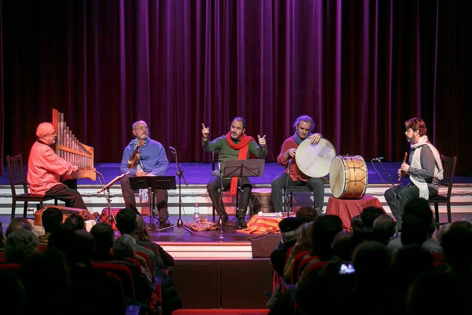 Artefactum durante su concierto de Navidad de 2018