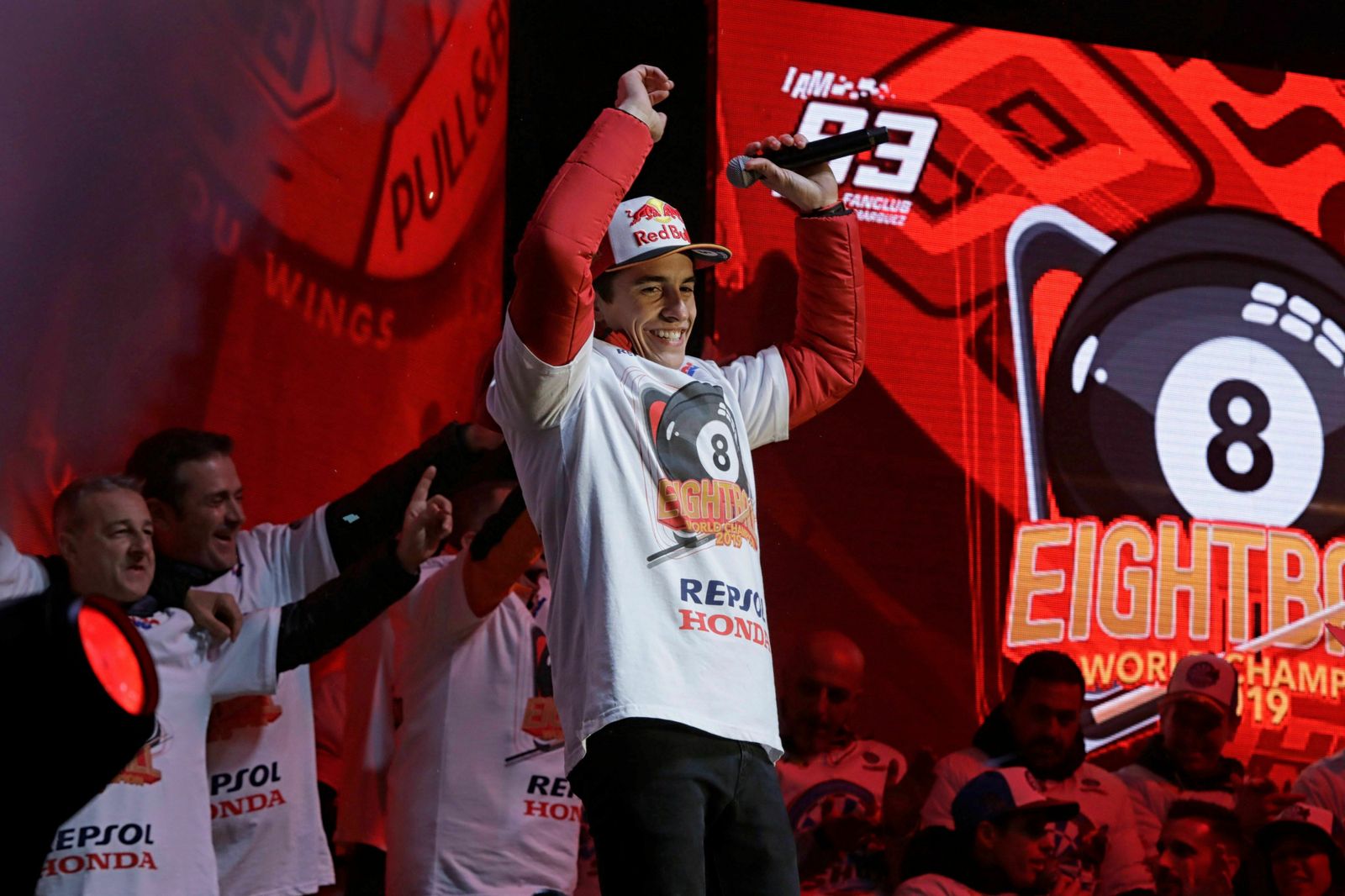 La fiesta de los hermanos Márquez en Cervera