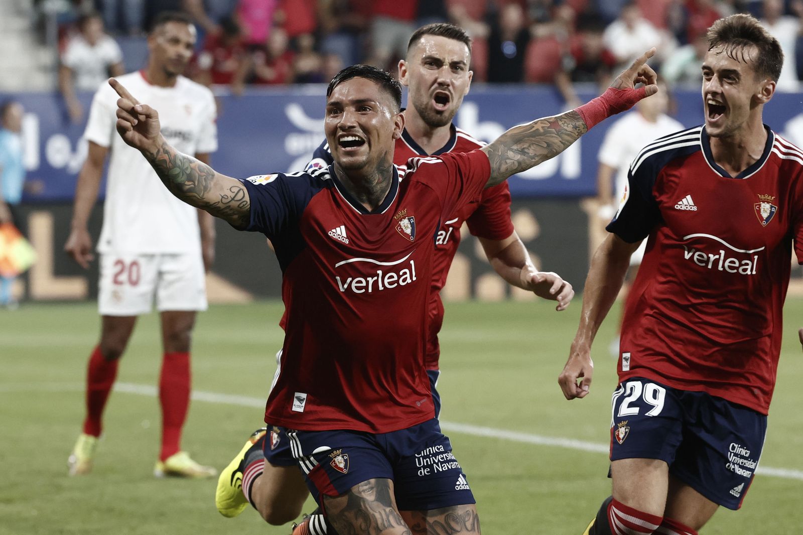 Las fotos del Osasuna-Sevilla de Liga