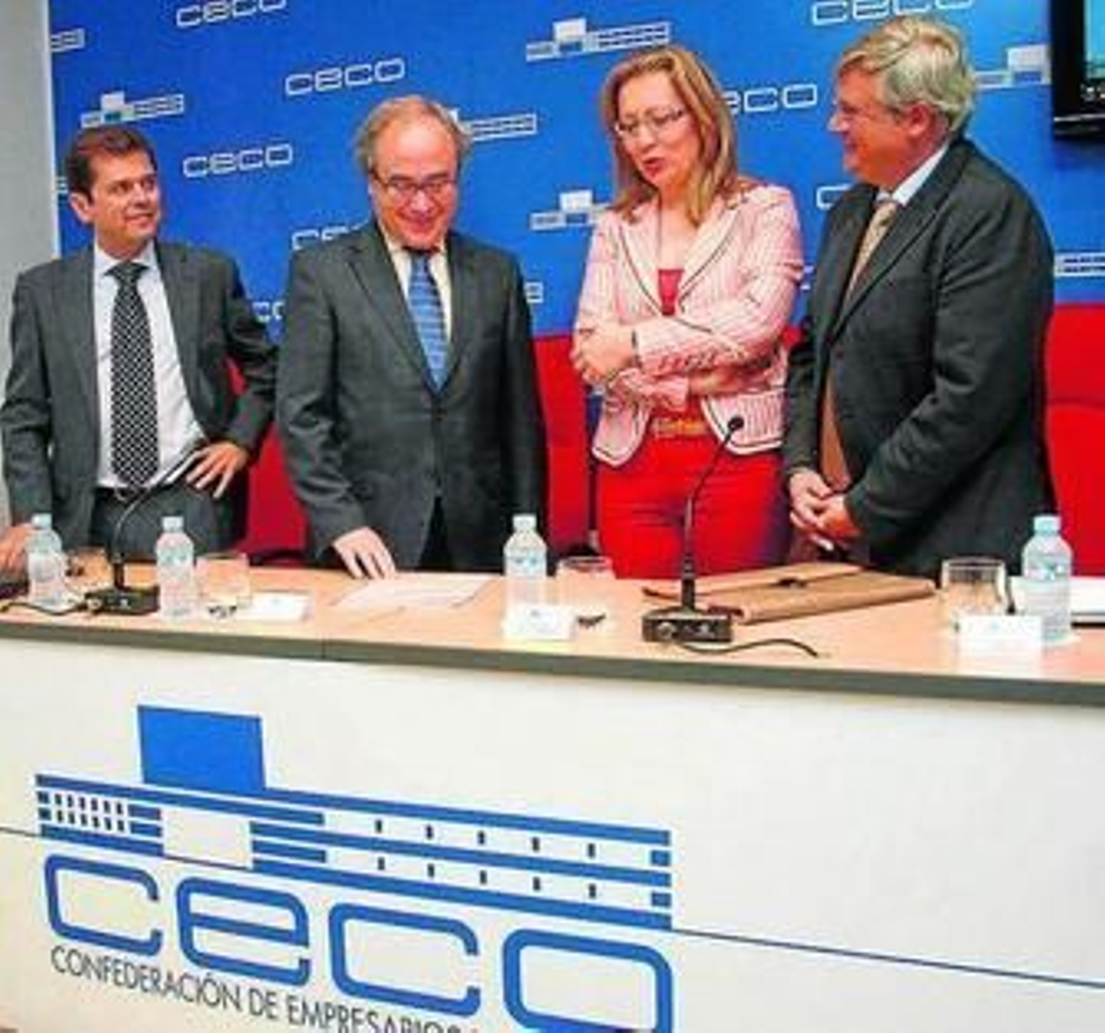 Presentación de la iniciativa en la patronal cordobesa.