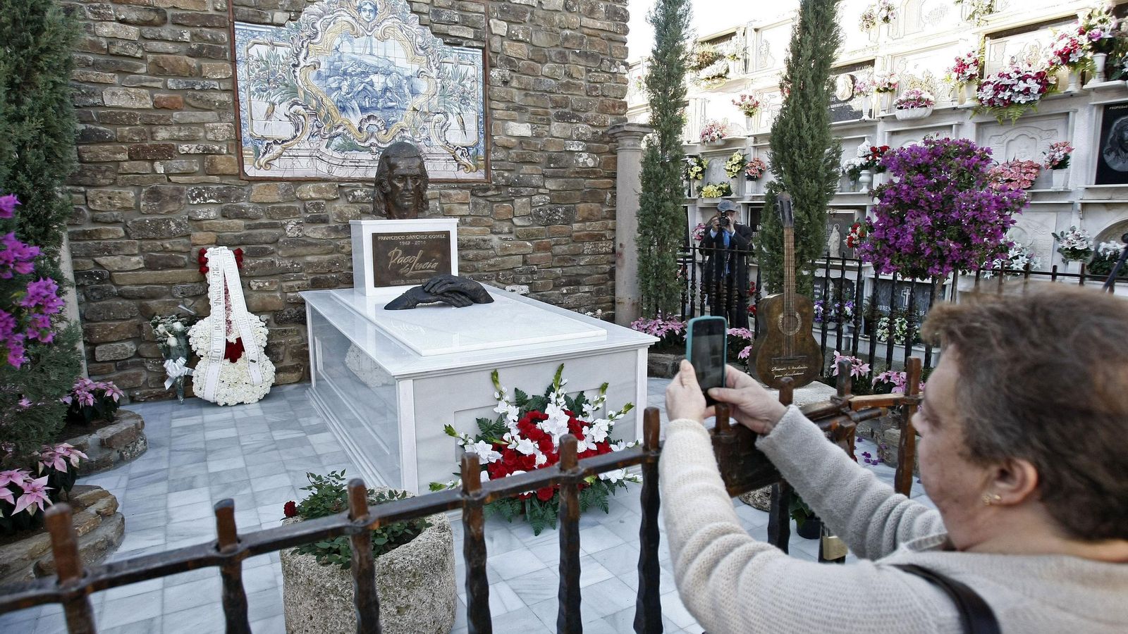 Tumba de Paco de Lucía