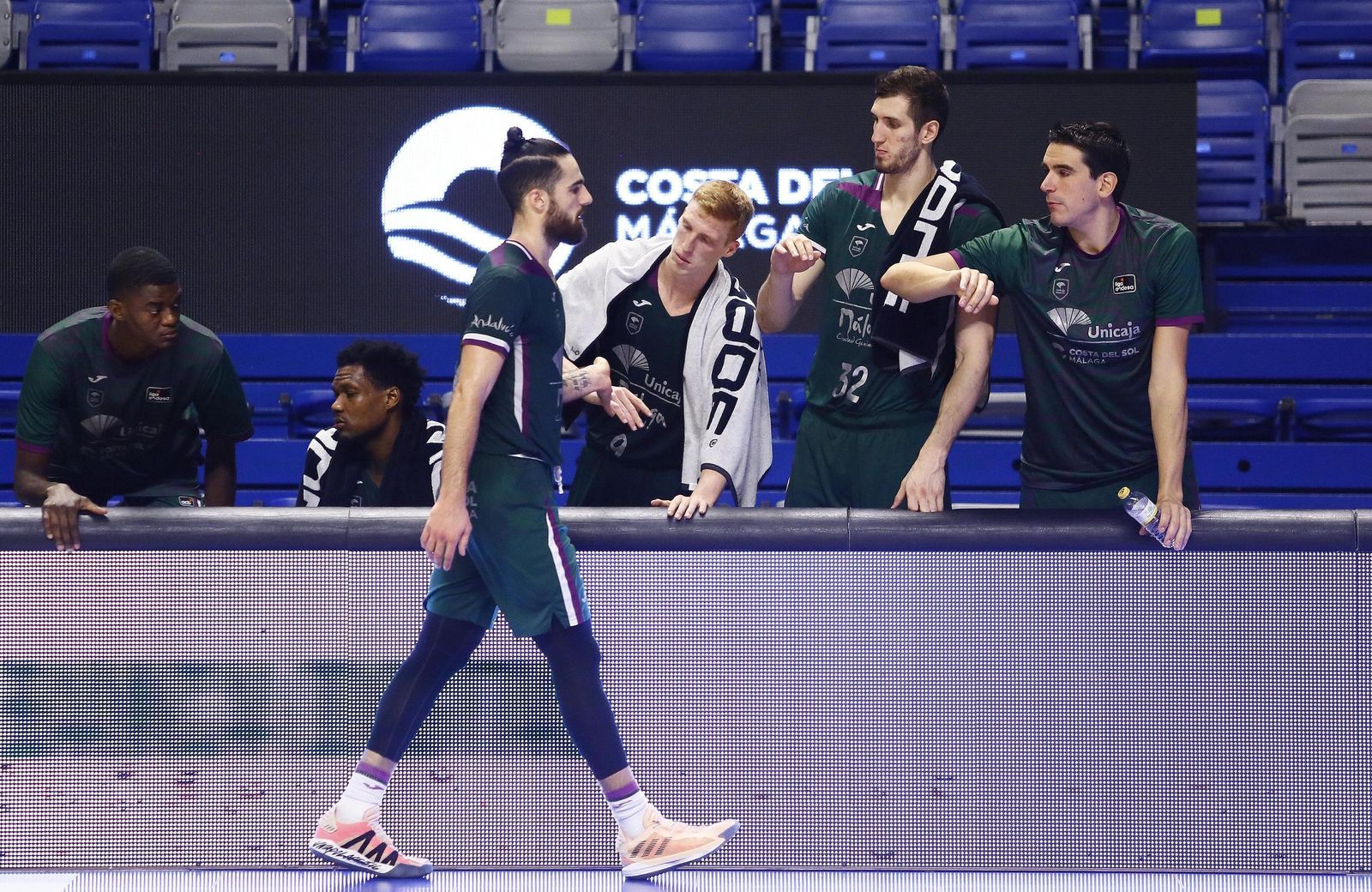 El Unicaja-Obradoiro, en fotos