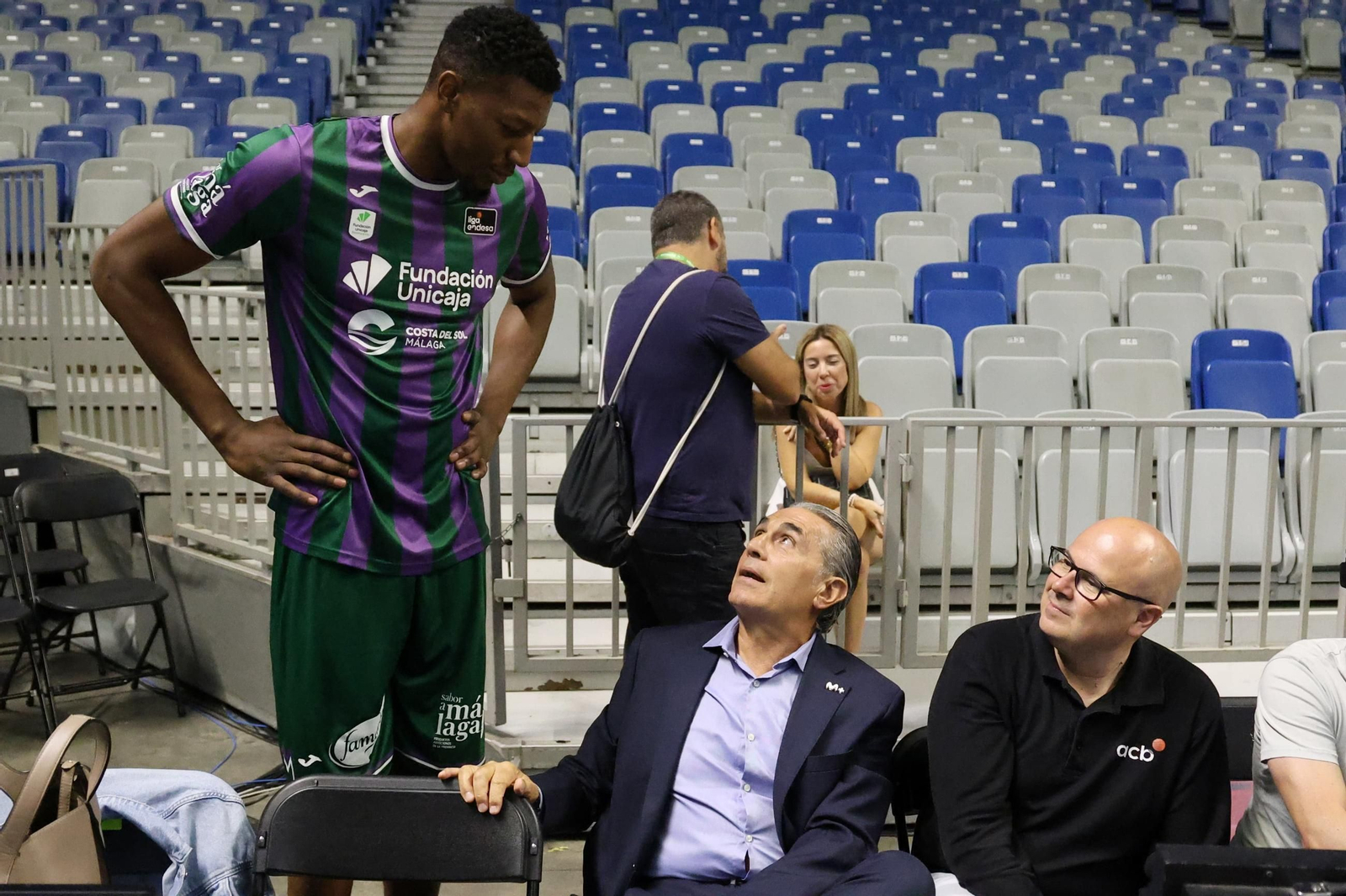 El Unicaja-Real Madrid, en fotos