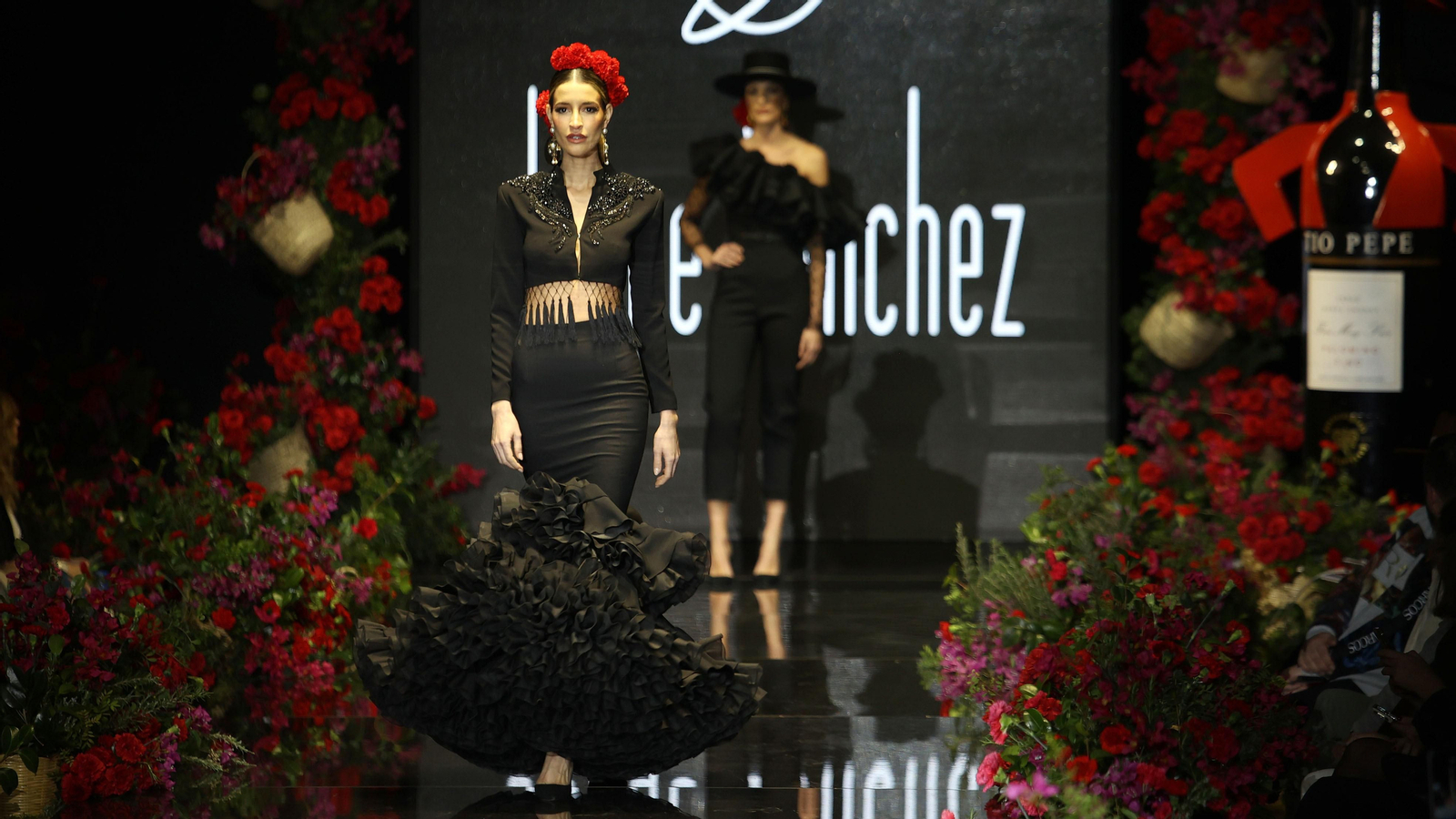 Desfile de Jorge Sánchez en la Pasarela Flamenca Tío Pepe Jerez 2024