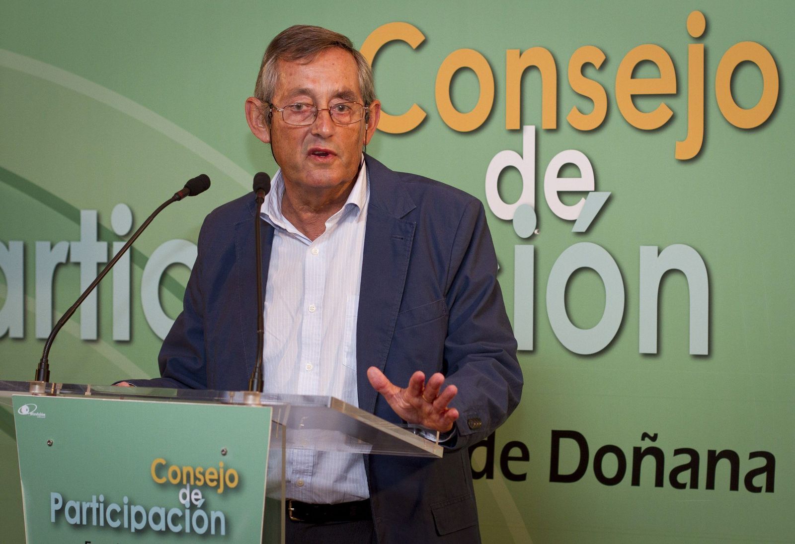 Miguel Delibes, presidente del Consejo de Participación del Espacio Natural de Doñana.