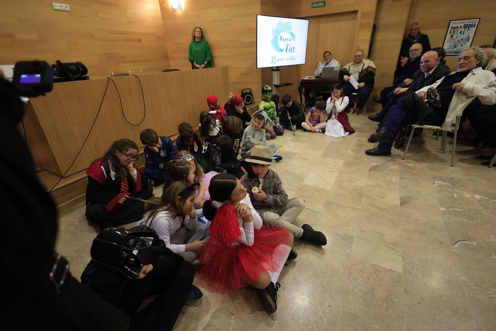 Fotos del acto por el 35 aniversario de la coordinadora Barrio Vivo de Algeciras