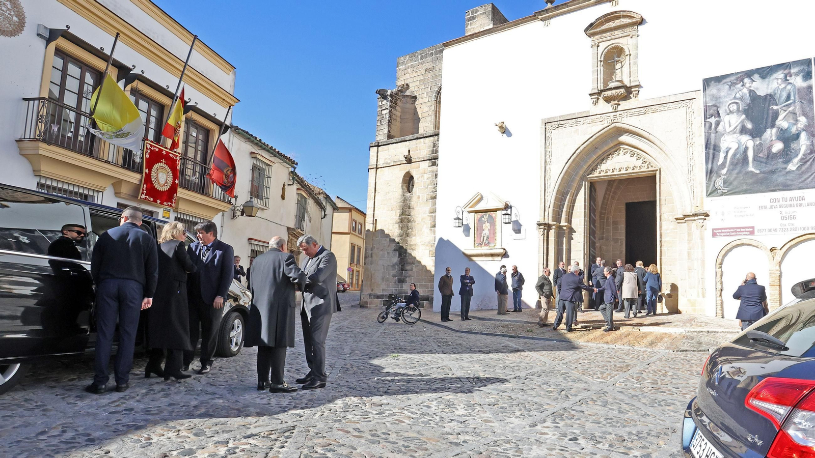 Imágenes del funeral de Ana María Bohórquez en Jerez