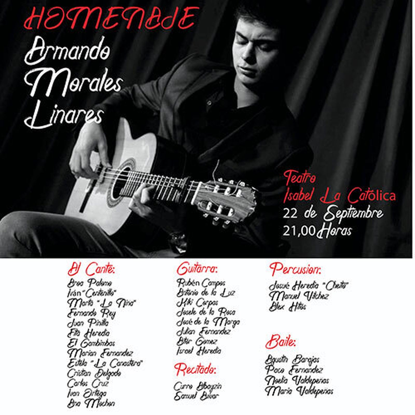 Más de 30 artistas recuerdan este jueves al desaparecido Armando Linares