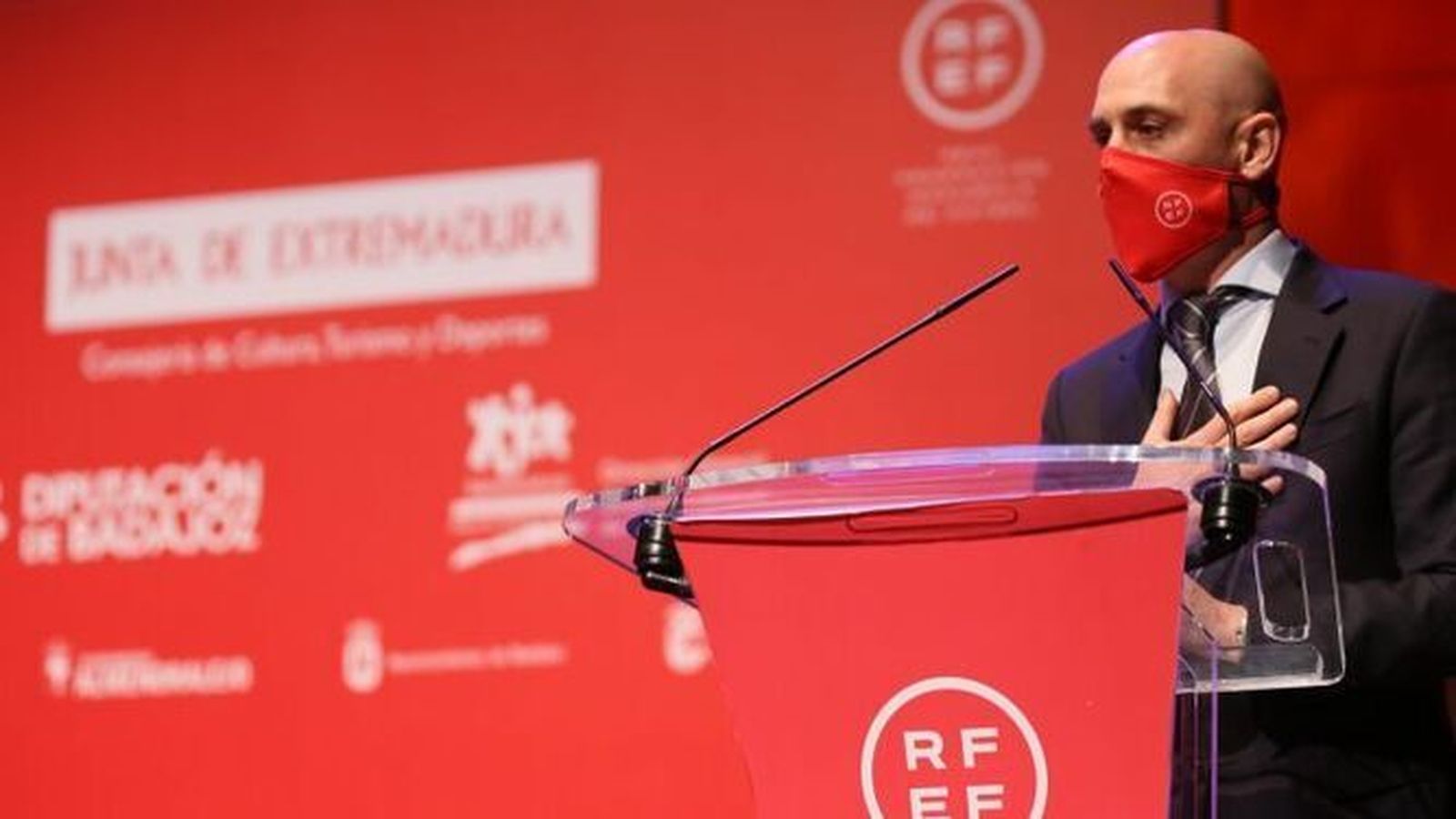 Luis Rubiales, presidente de la RFEF.