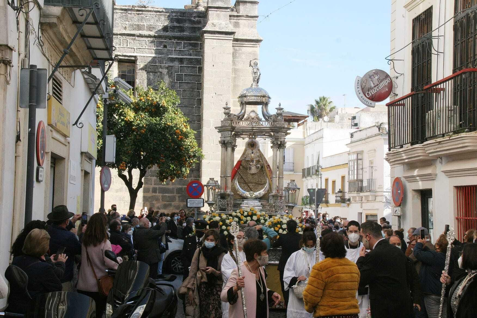 Salida extraordinaria de la Patrona, la Virgen de los Milagros