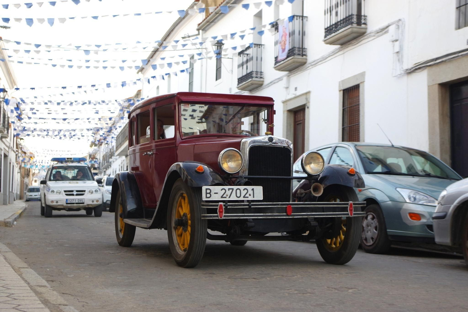 La gran exposición de coches clásicos de Belalcázar, en fotografías