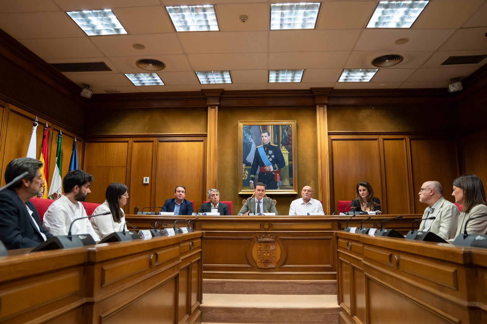 La Fundación Museos de Terque se materializó en el salón de plenos de la Diputación de Almería.