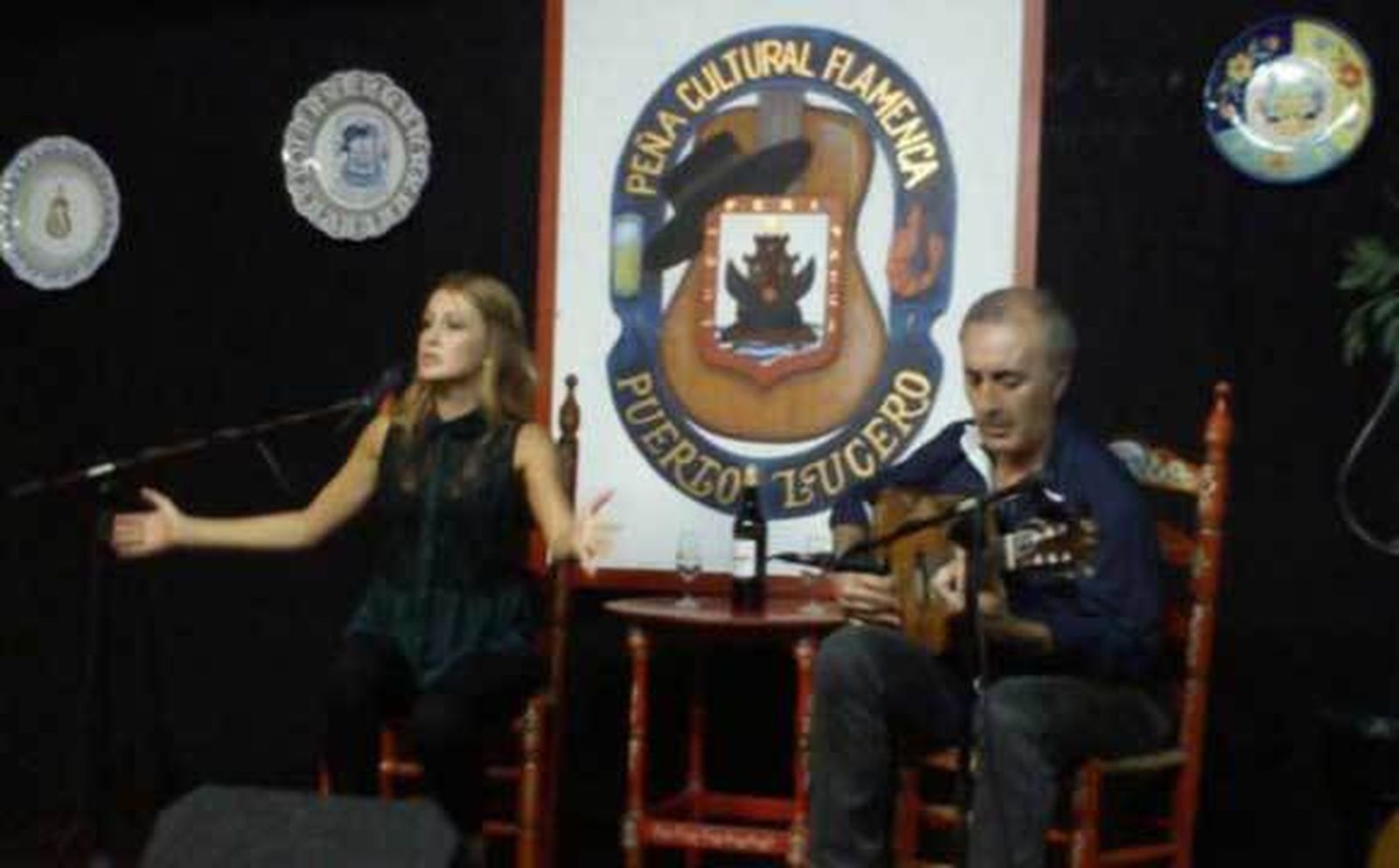 Una de las participantes en la semifinal celebrada en Sanlúcar.